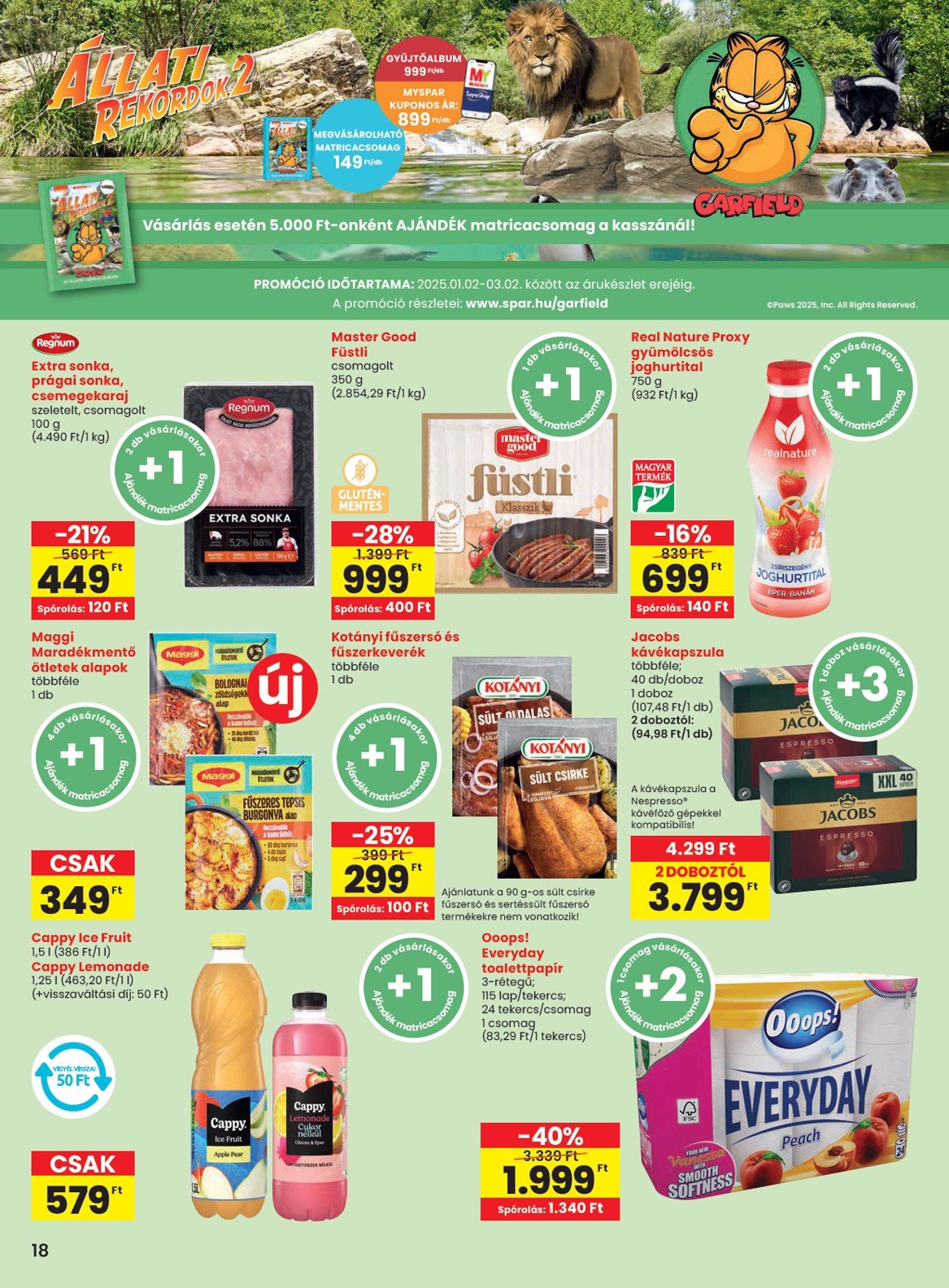 spar - SPAR akciós újság, érvényes 02.13. - 02.19. - page: 18