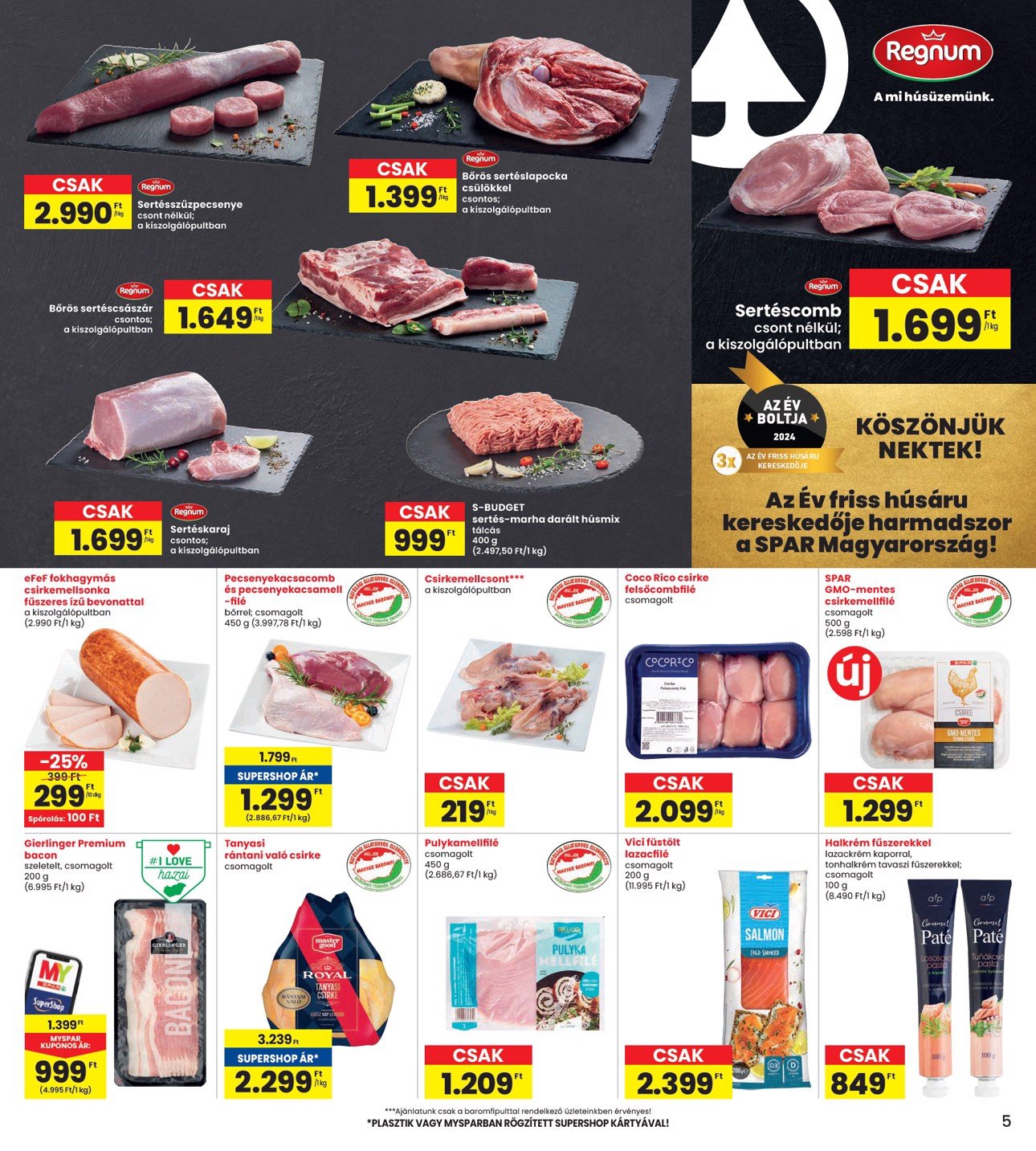 spar - INTERSPAR akciós újság, érvényes 02.20. - 02.26. - page: 5