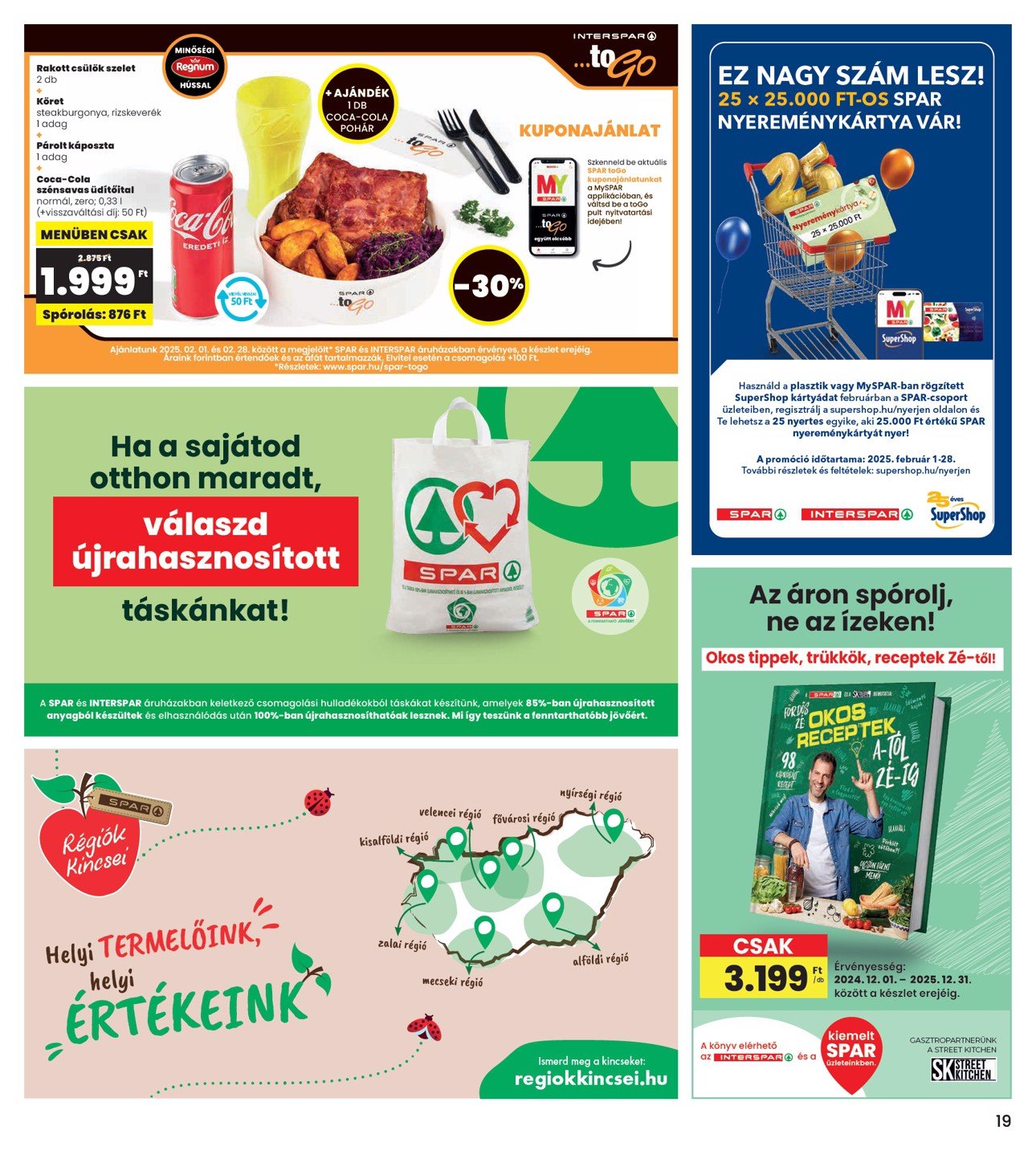 spar - INTERSPAR akciós újság, érvényes 02.20. - 02.26. - page: 19