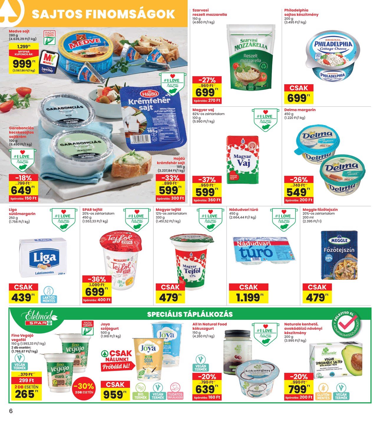 spar - INTERSPAR akciós újság, érvényes 02.20. - 02.26. - page: 6