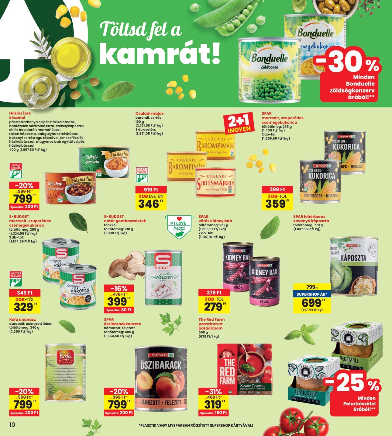 spar - INTERSPAR akciós újság, érvényes 02.20. - 02.26. - page: 10