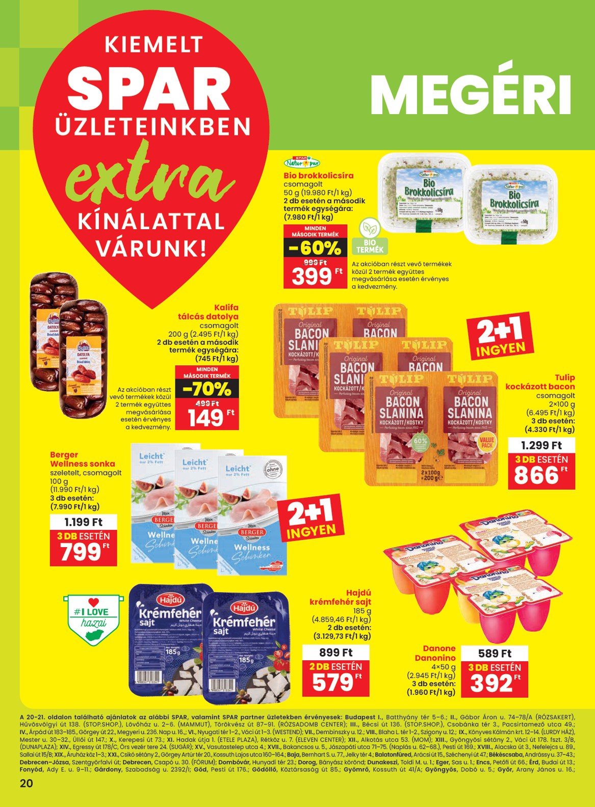 spar - SPAR - Extra akciós újság, érvényes 02.20. - 02.26.