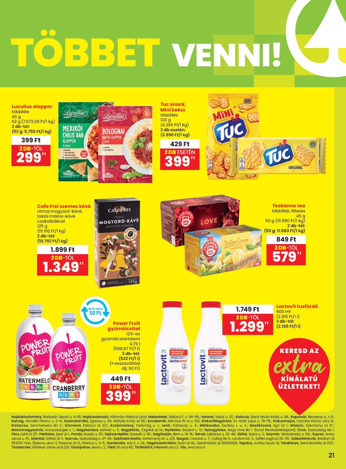 spar - SPAR - Extra akciós újság, érvényes 02.20. - 02.26. - page: 2