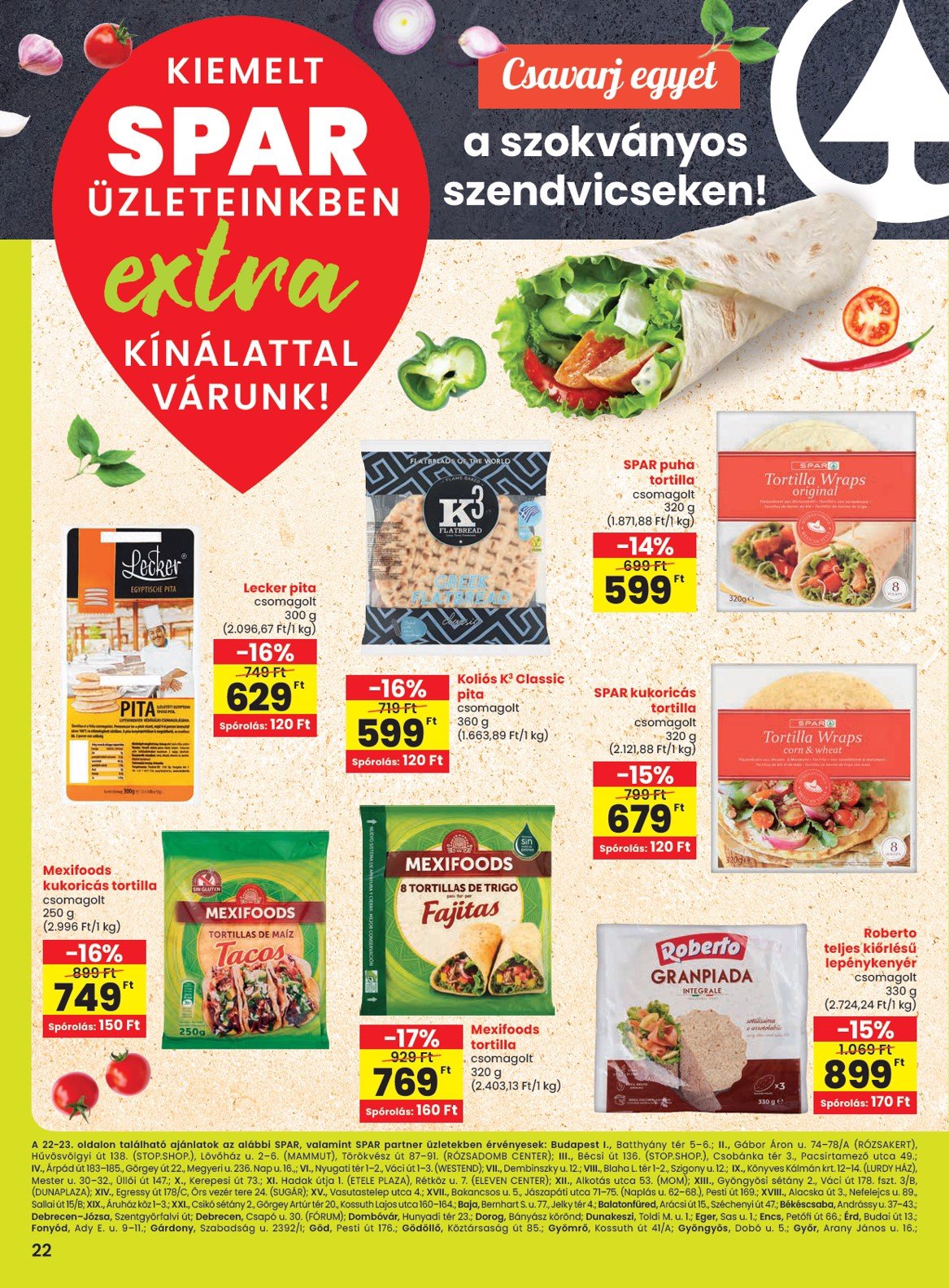 spar - SPAR - Extra akciós újság, érvényes 02.20. - 02.26. - page: 3