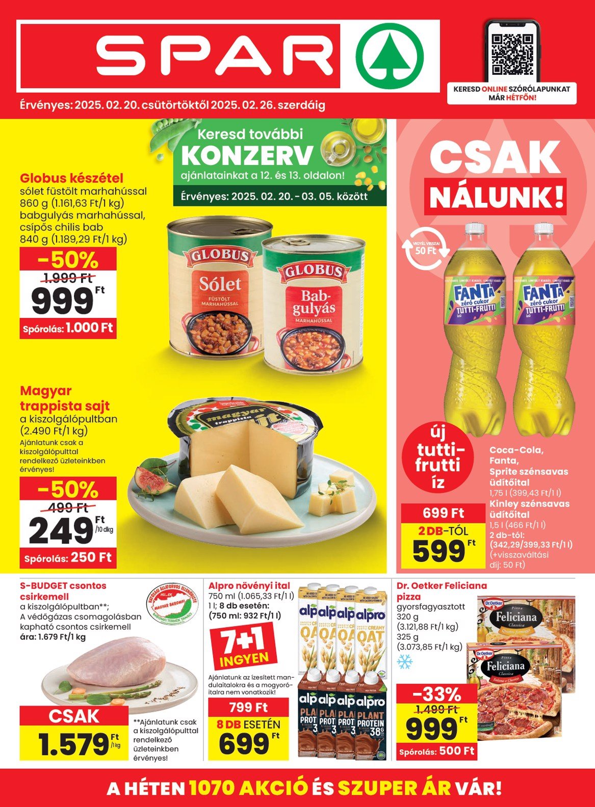 spar - SPAR akciós újság, érvényes 02.20. - 02.26.