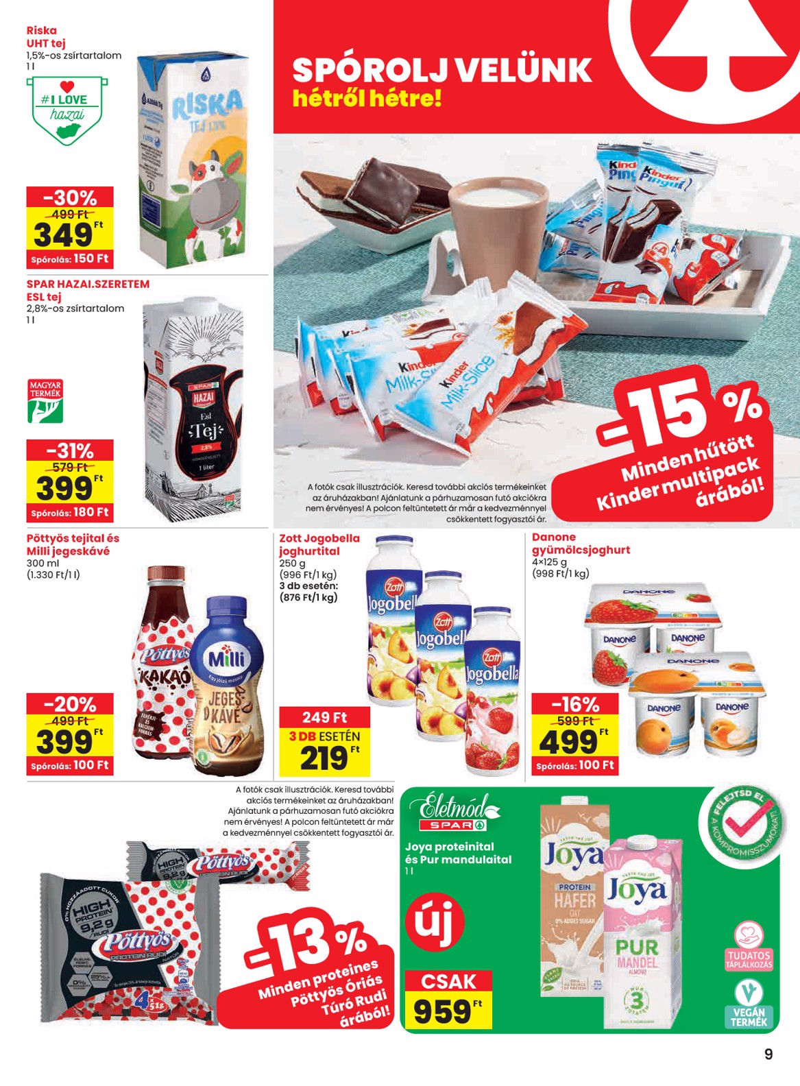 spar - SPAR akciós újság, érvényes 03.13. - 03.19. - page: 9