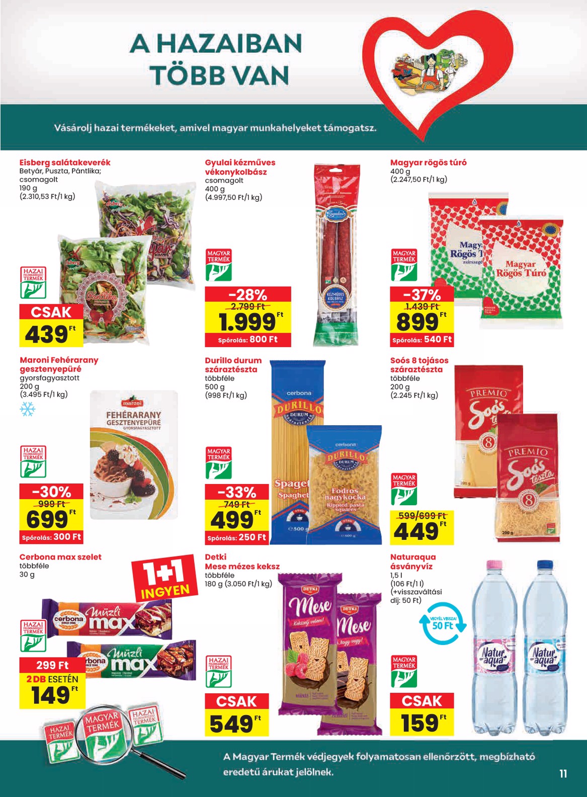 spar - SPAR akciós újság, érvényes 03.13. - 03.19. - page: 11