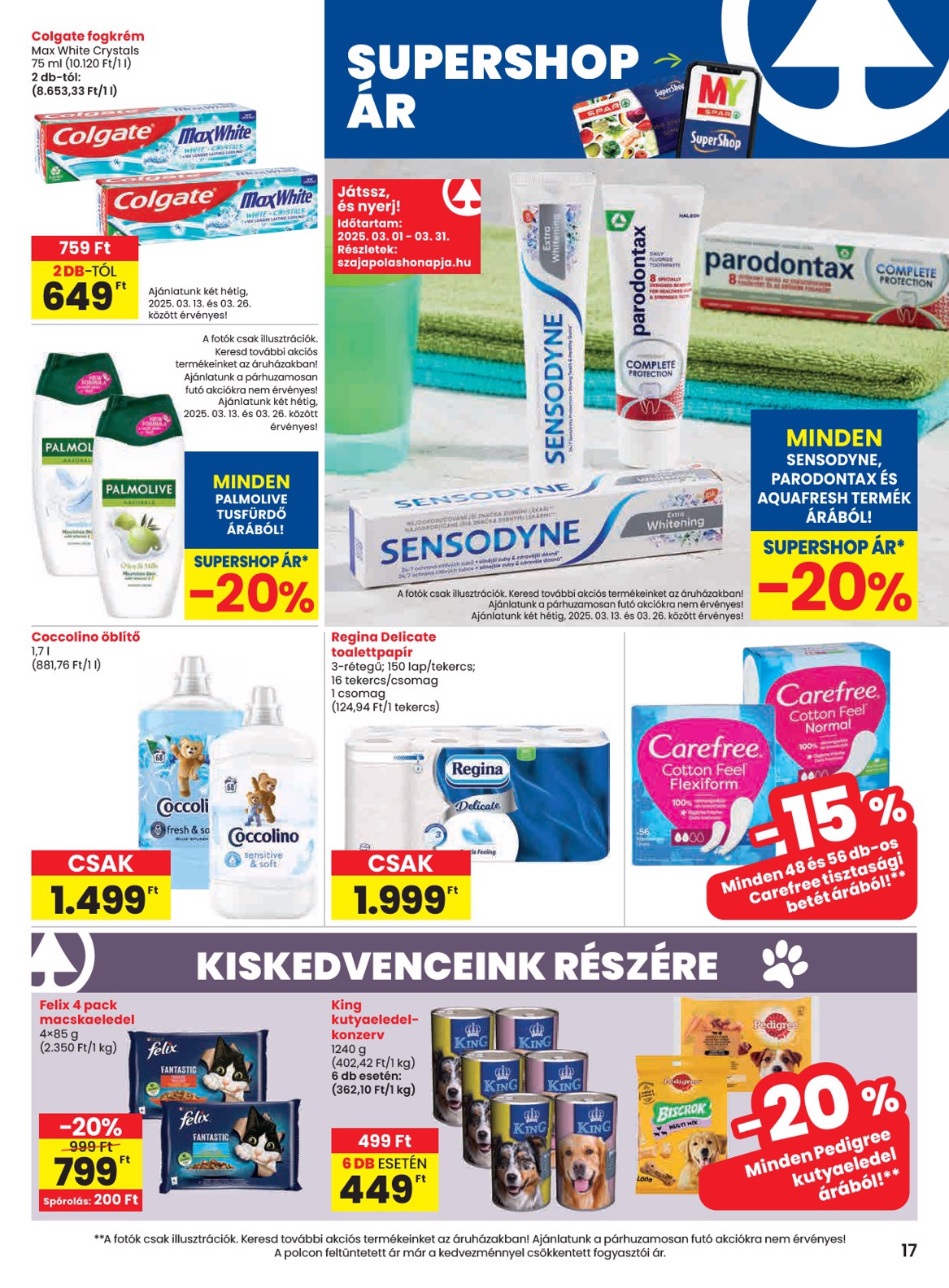 spar - SPAR akciós újság, érvényes 03.13. - 03.19. - page: 17