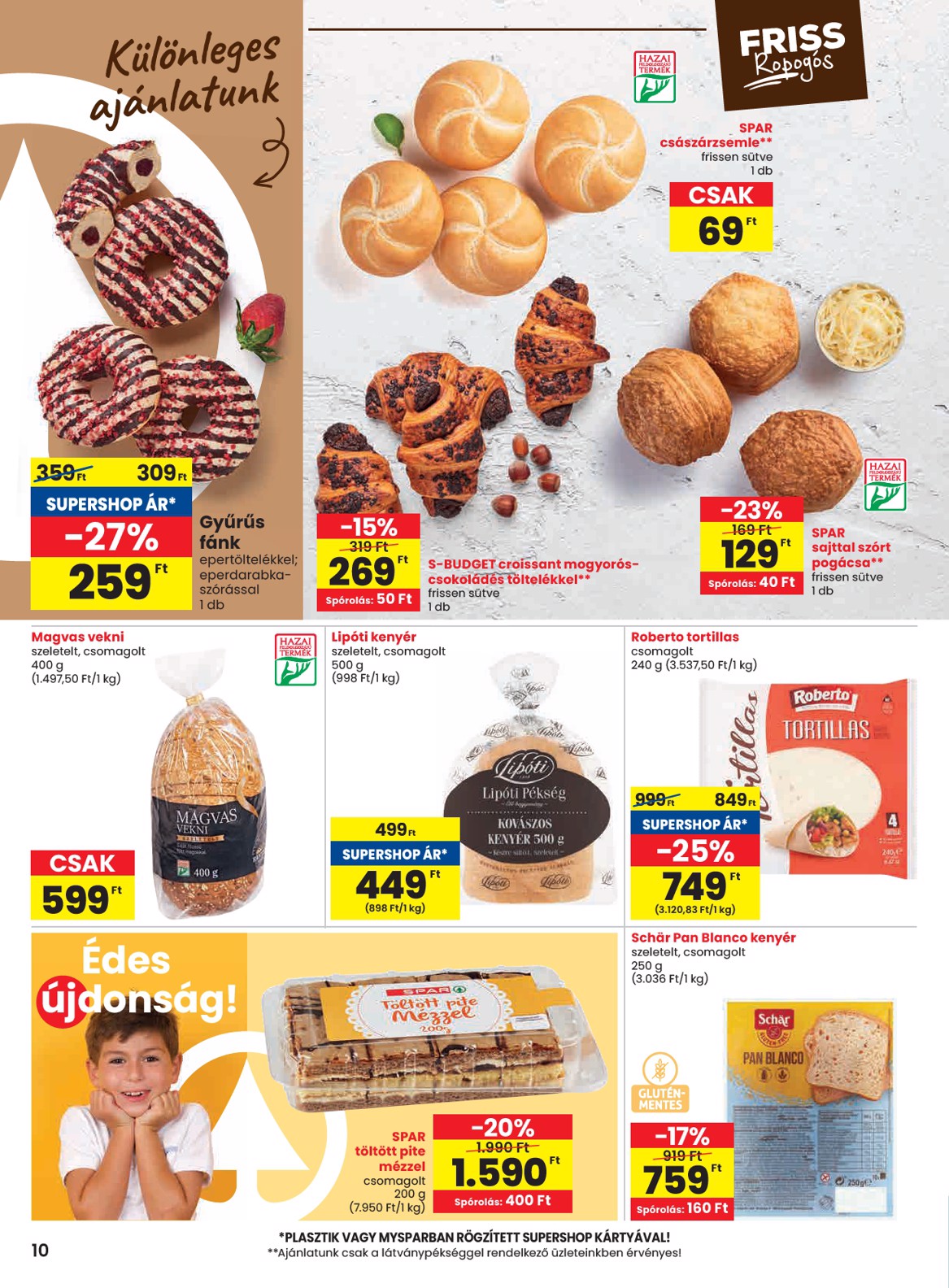 spar - SPAR akciós újság, érvényes 03.13. - 03.19. - page: 10