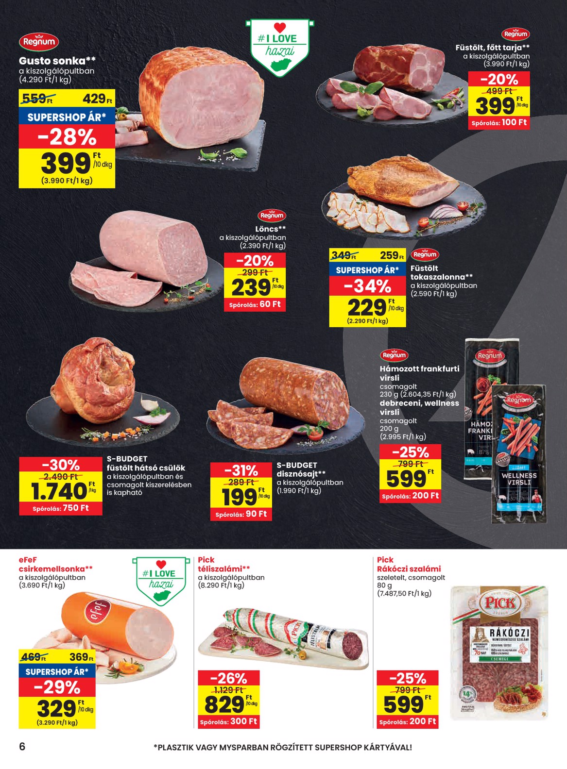 spar - SPAR akciós újság, érvényes 03.13. - 03.19. - page: 6