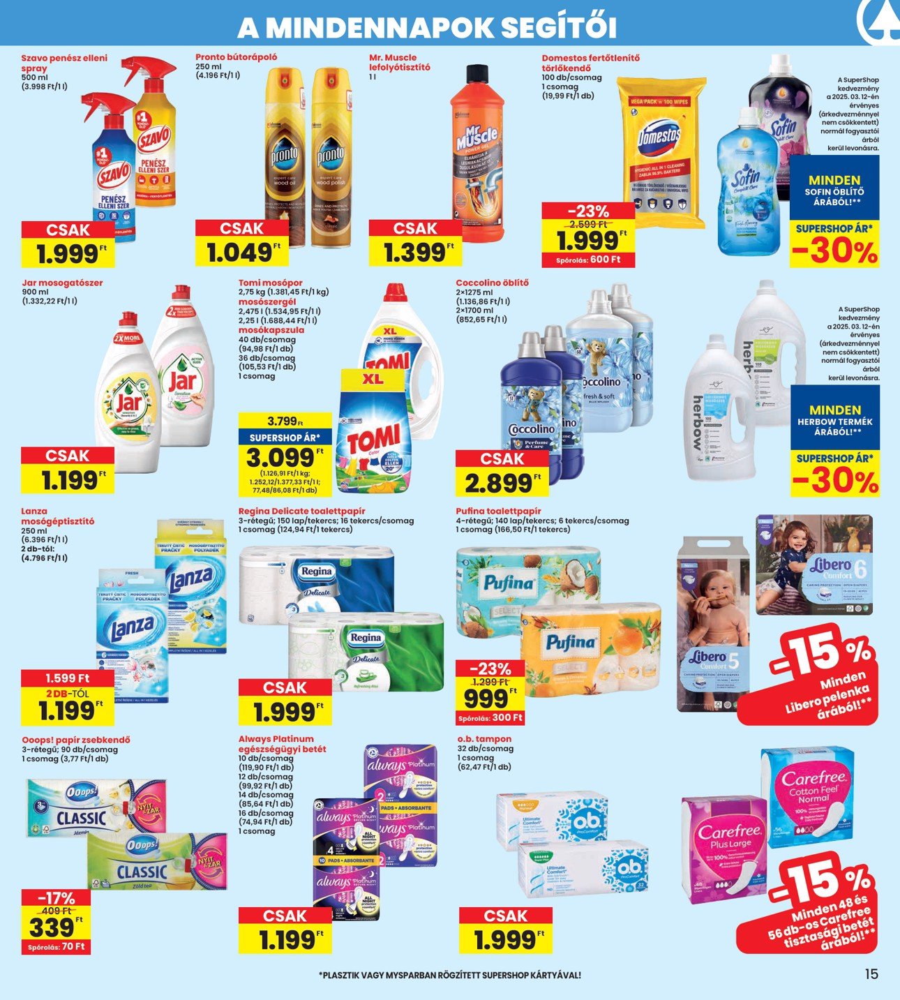 spar - INTERSPAR akciós újság, érvényes 03.13. - 03.19. - page: 15