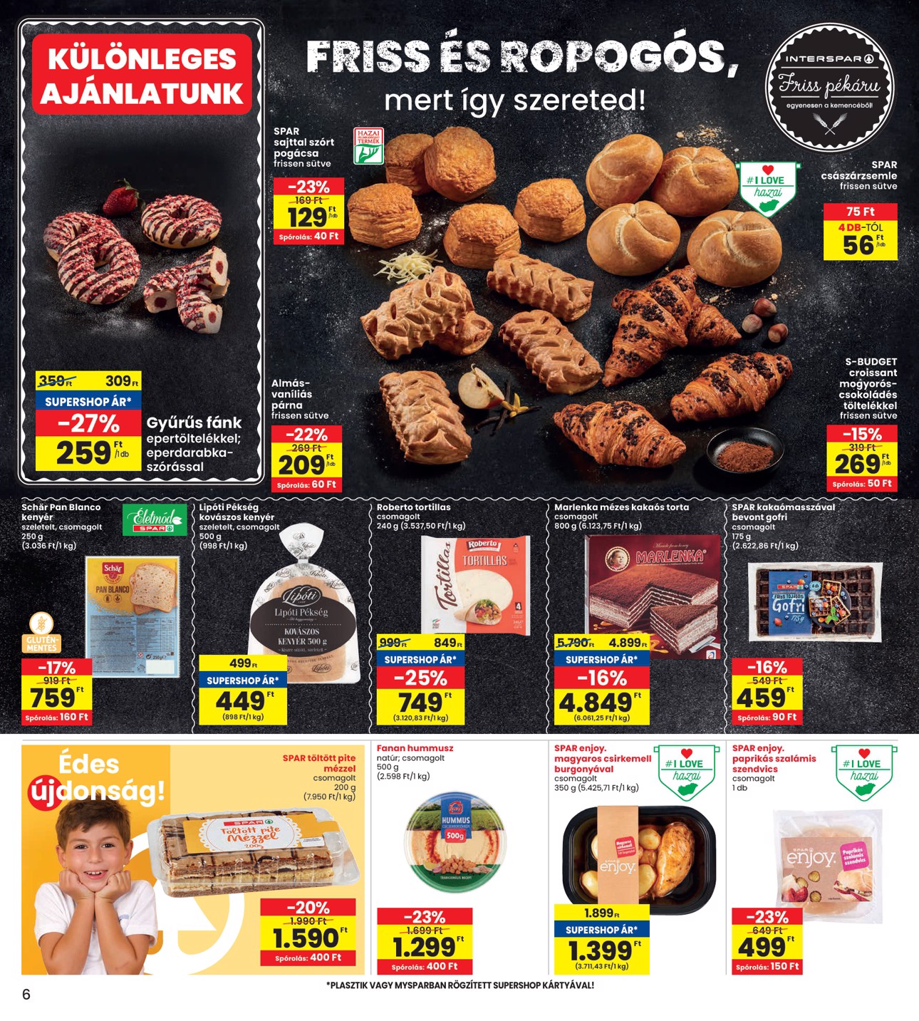 spar - INTERSPAR akciós újság, érvényes 03.13. - 03.19. - page: 6