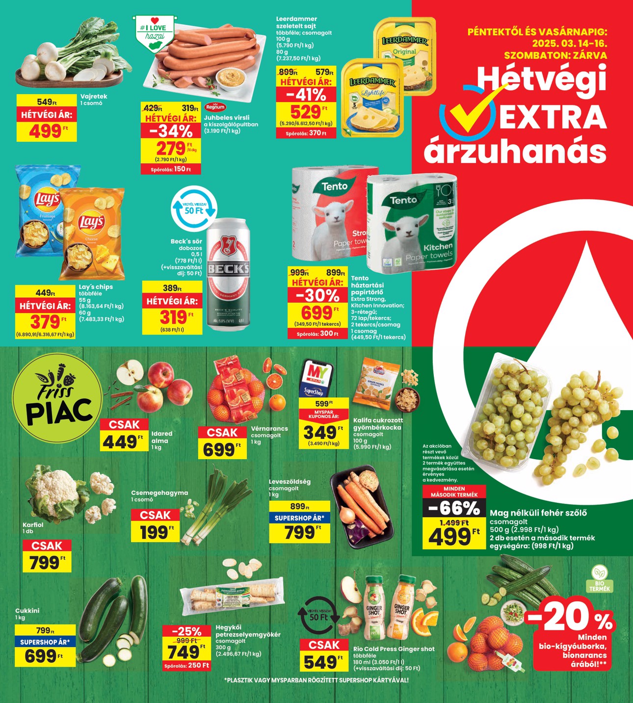 spar - INTERSPAR akciós újság, érvényes 03.13. - 03.19. - page: 20