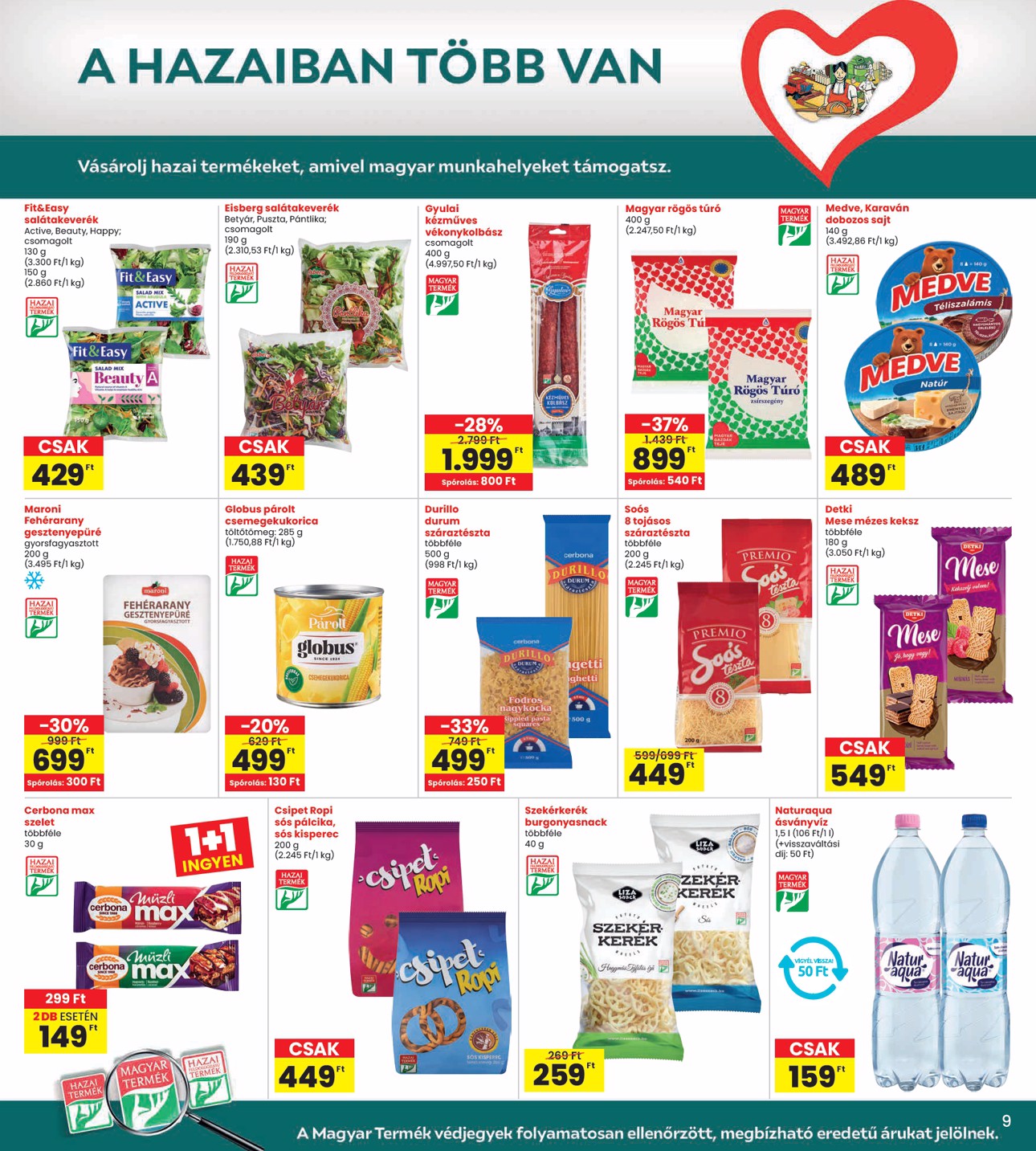 spar - INTERSPAR akciós újság, érvényes 03.13. - 03.19. - page: 9