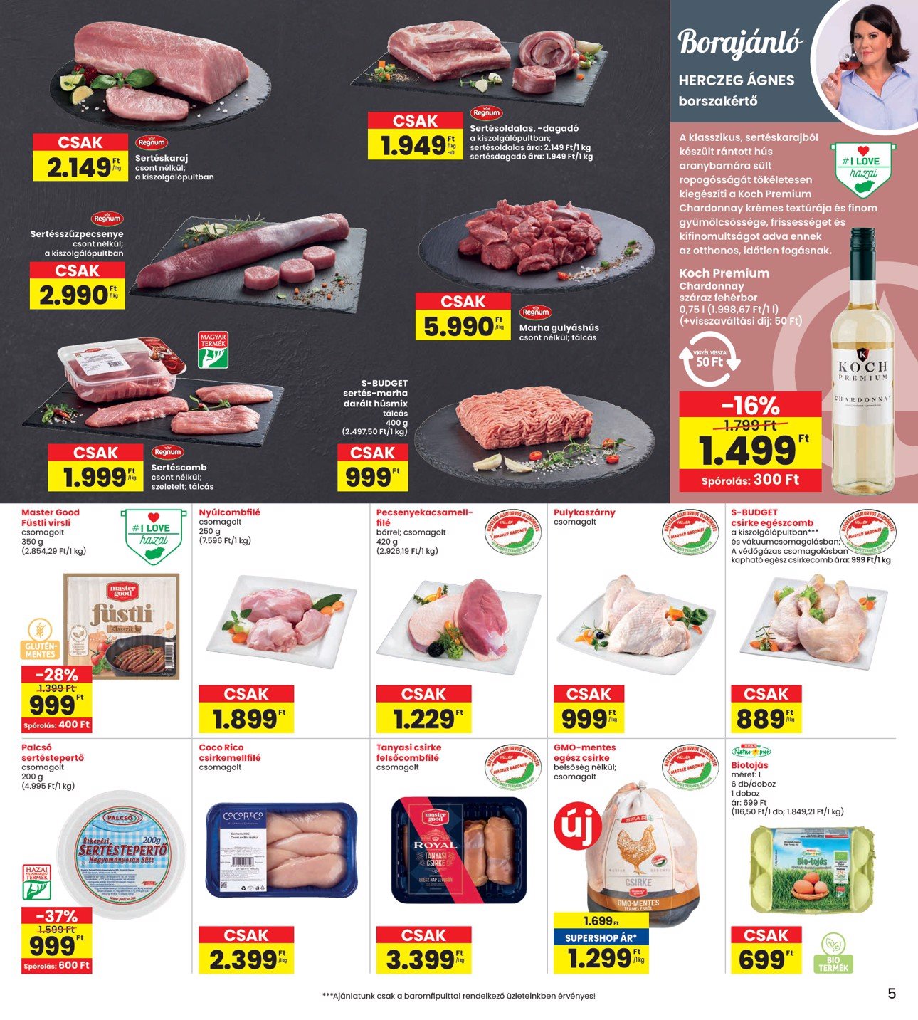 spar - INTERSPAR akciós újság, érvényes 03.13. - 03.19. - page: 5