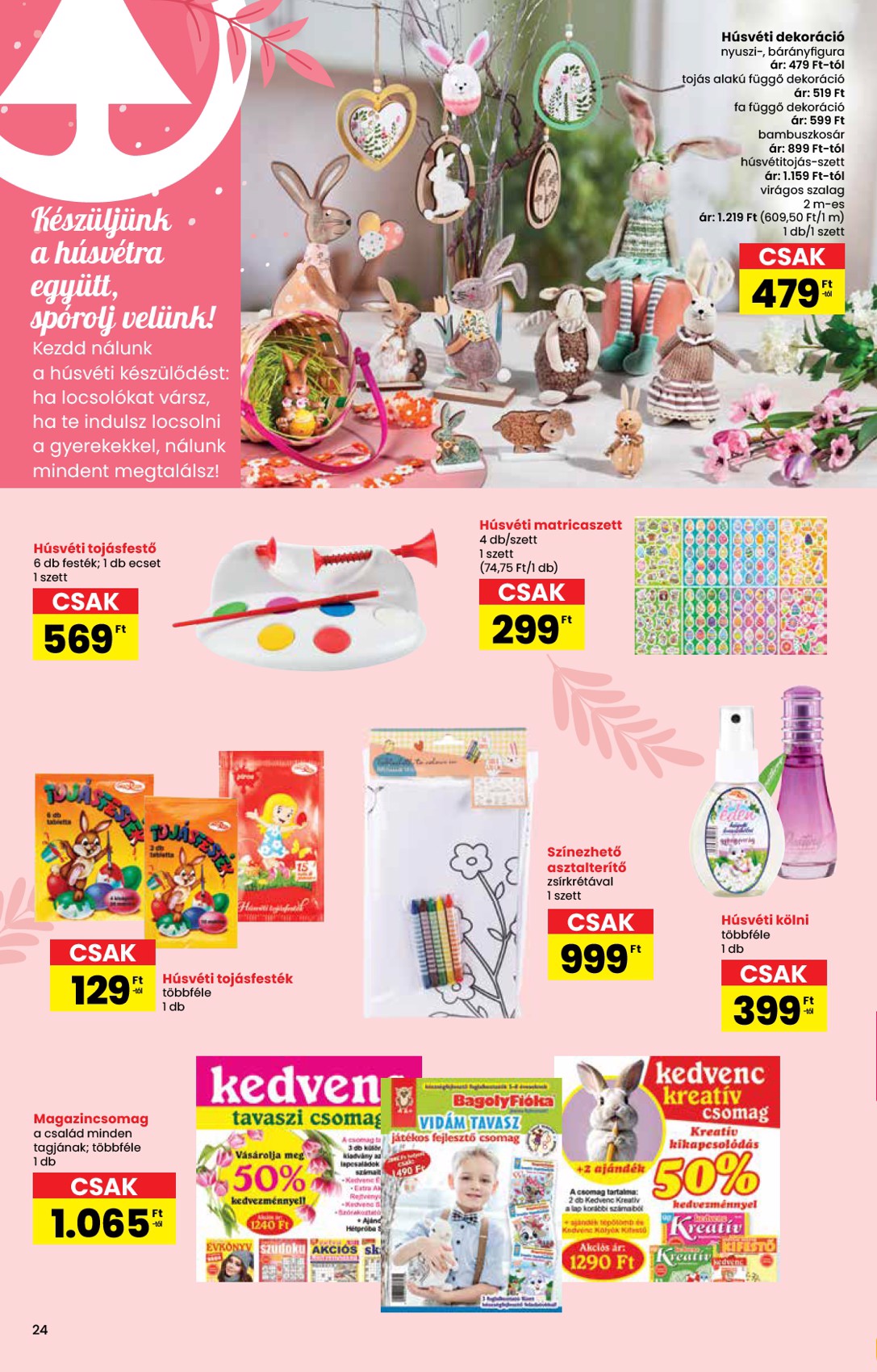 spar - INTERSPAR - Tavasz katalógus akciós újság, érvényes 03.12. - 04.22. - page: 24