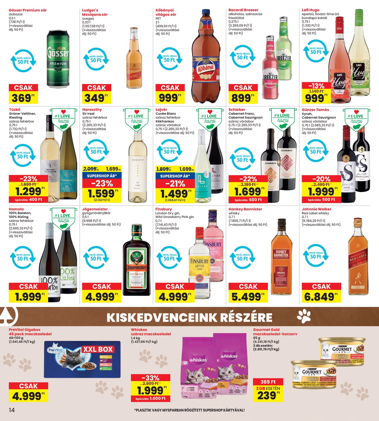 spar - INTERSPAR akciós újság, érvényes 04.23. - 04.30. - page: 14