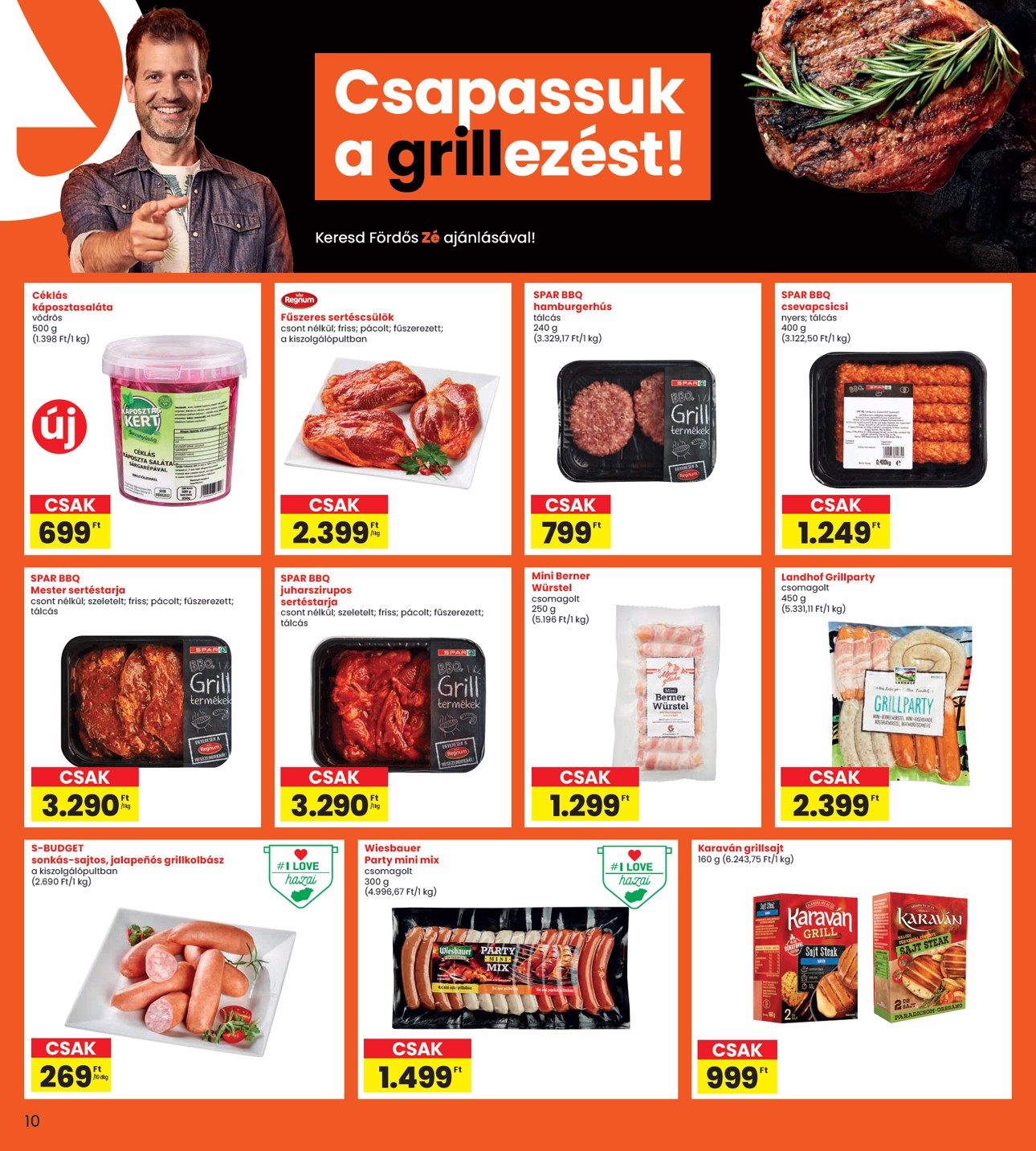 spar - INTERSPAR akciós újság, érvényes 04.23. - 04.30. - page: 10