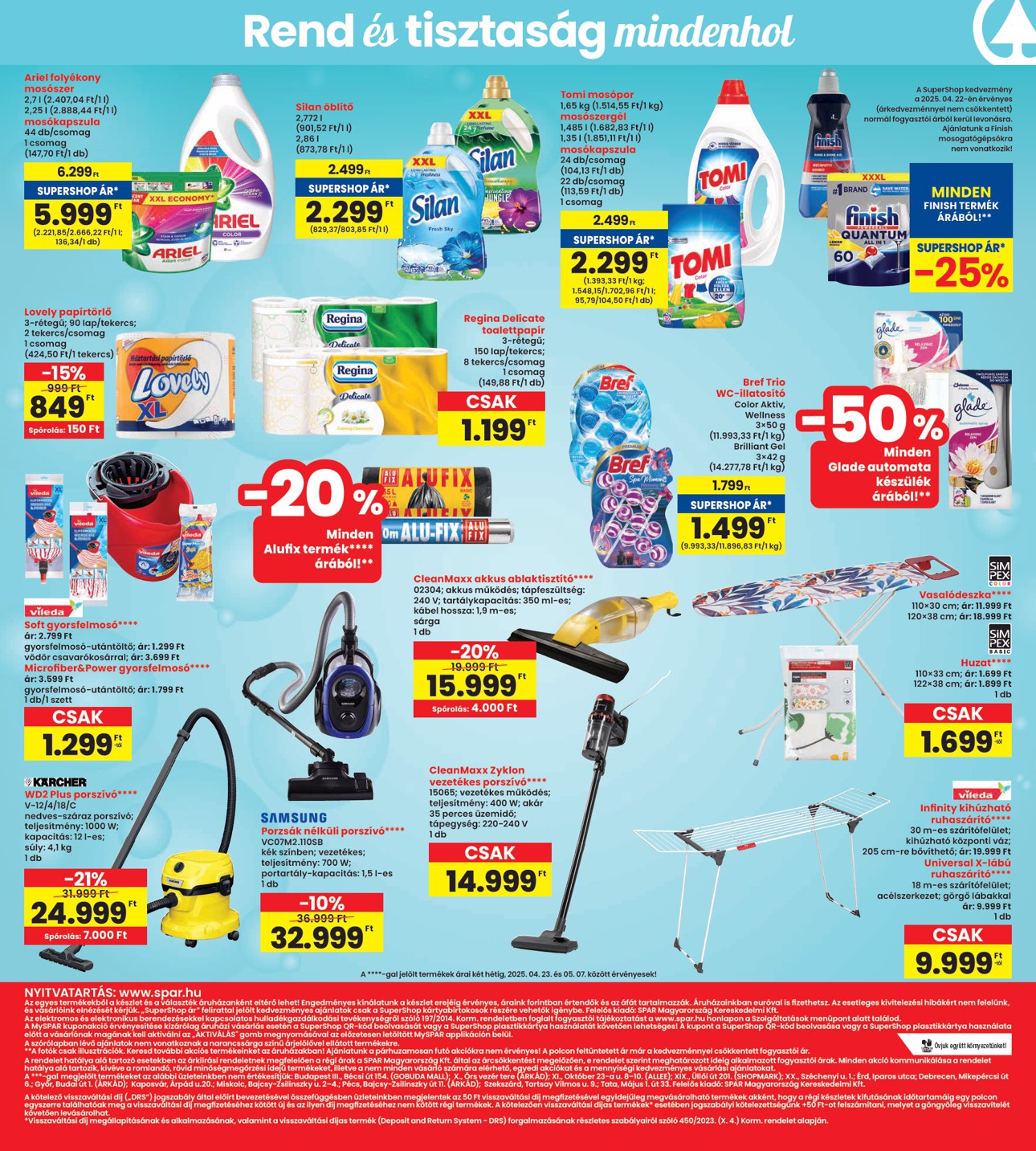 spar - INTERSPAR akciós újság, érvényes 04.23. - 04.30. - page: 15