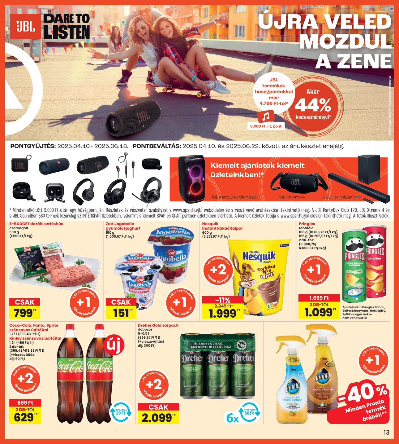 spar - INTERSPAR akciós újság, érvényes 04.23. - 04.30. - page: 13