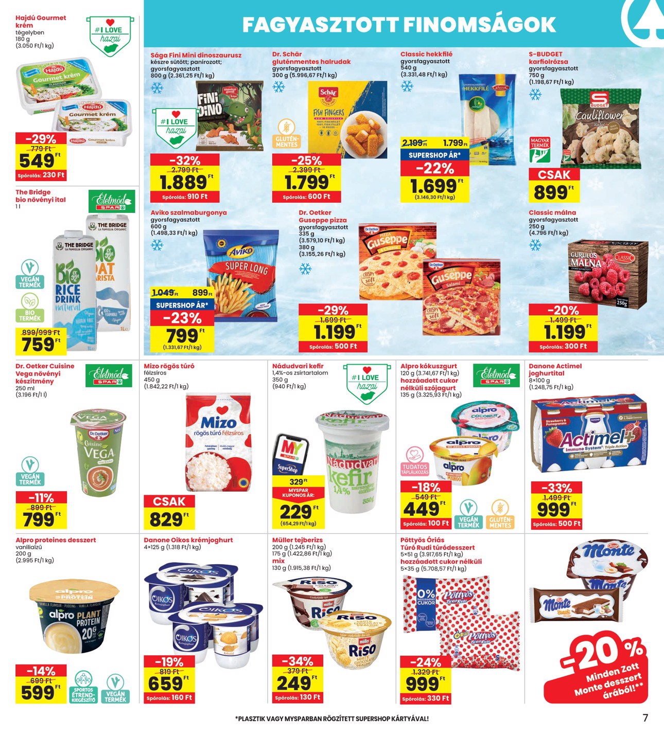 spar - INTERSPAR akciós újság, érvényes 04.23. - 04.30. - page: 7