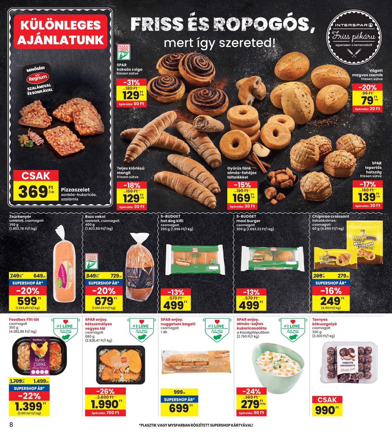 spar - INTERSPAR akciós újság, érvényes 04.23. - 04.30. - page: 8