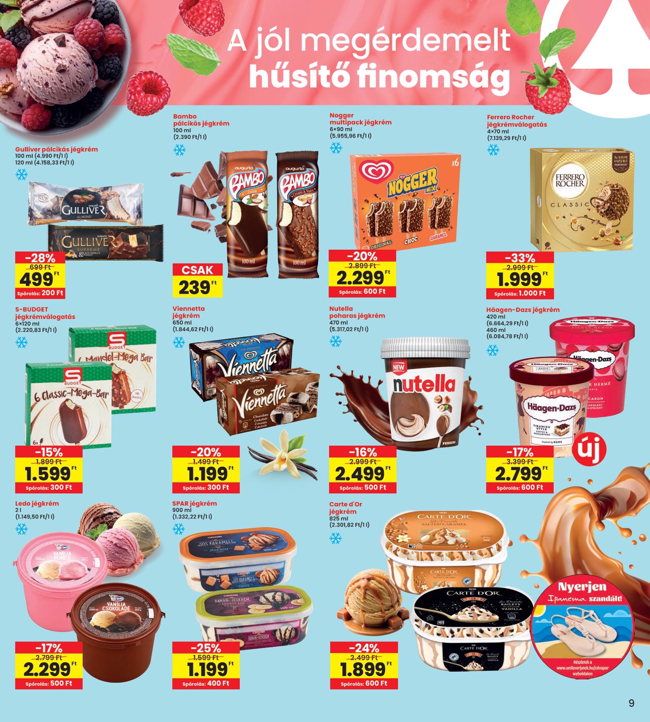 spar - INTERSPAR akciós újság, érvényes 04.23. - 04.30. - page: 9
