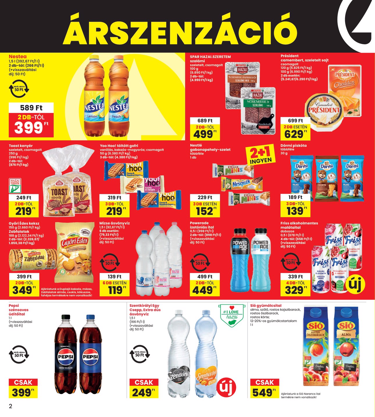 spar - INTERSPAR akciós újság, érvényes 04.23. - 04.30. - page: 2