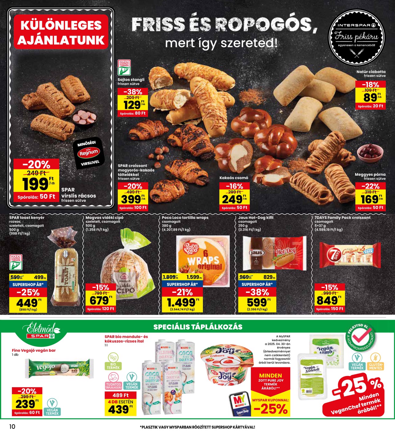 spar - INTERSPAR akciós újság, érvényes 05.02. - 05.07. - page: 10