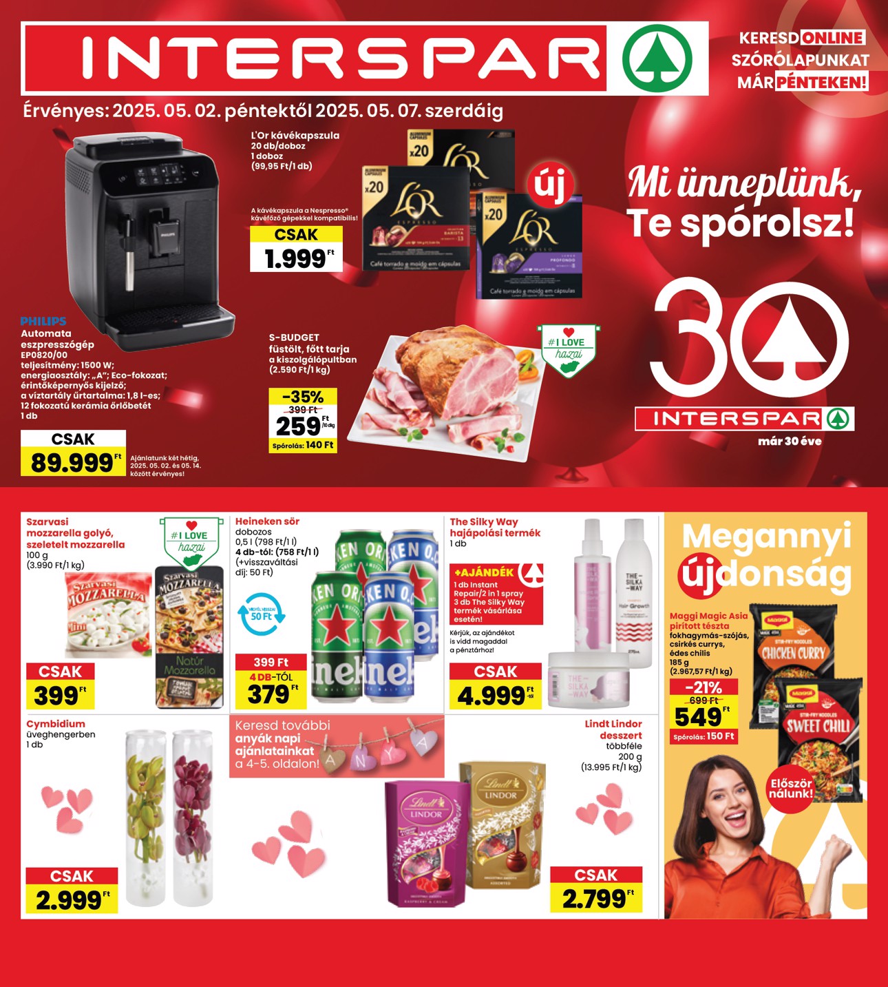 spar - INTERSPAR akciós újság, érvényes 05.02. - 05.07.