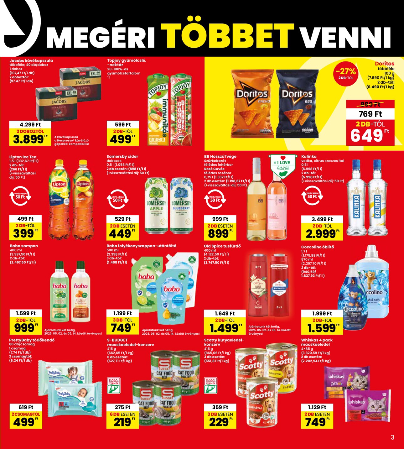 spar - INTERSPAR akciós újság, érvényes 05.02. - 05.07. - page: 3