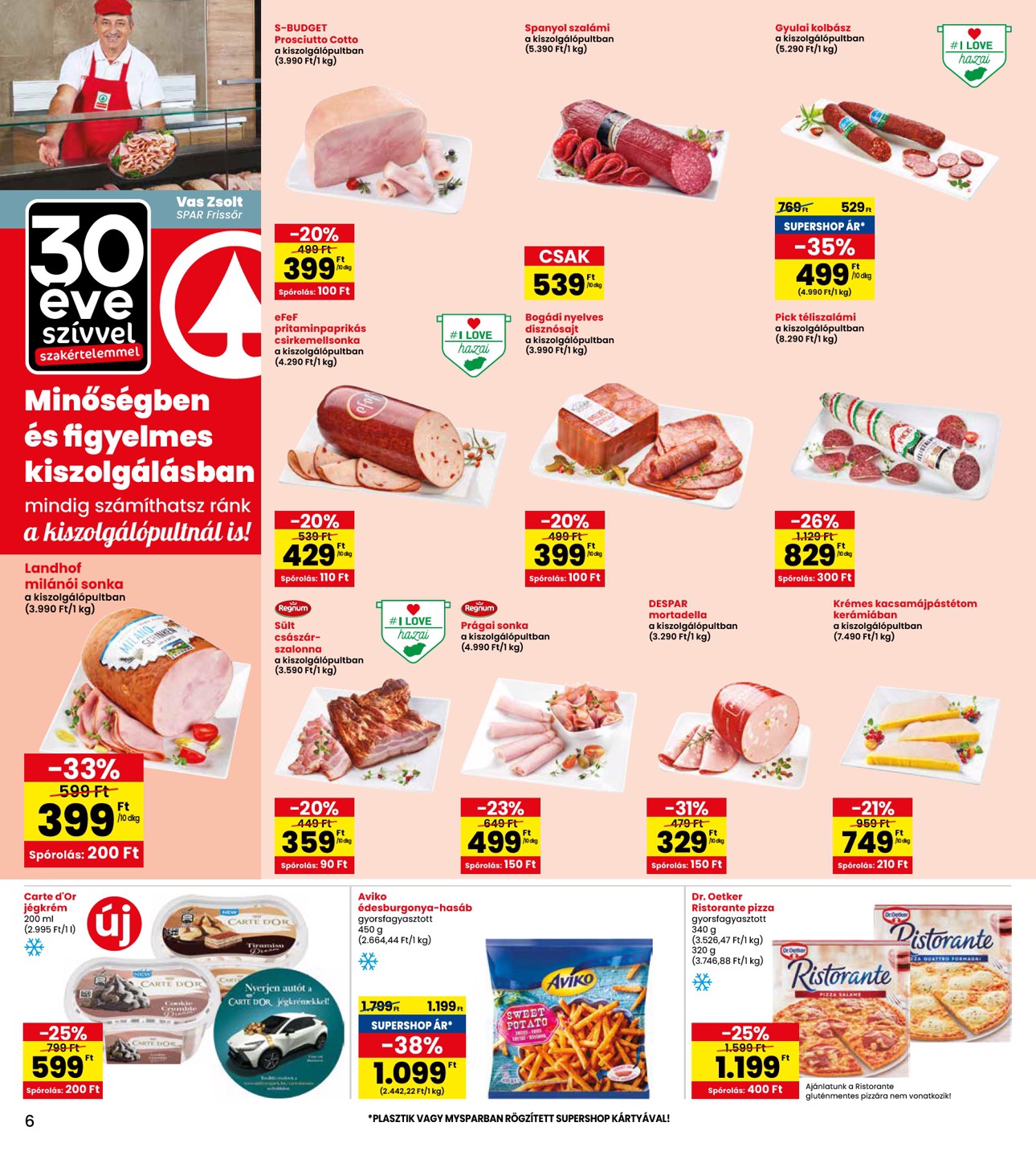 spar - INTERSPAR akciós újság, érvényes 05.02. - 05.07. - page: 6