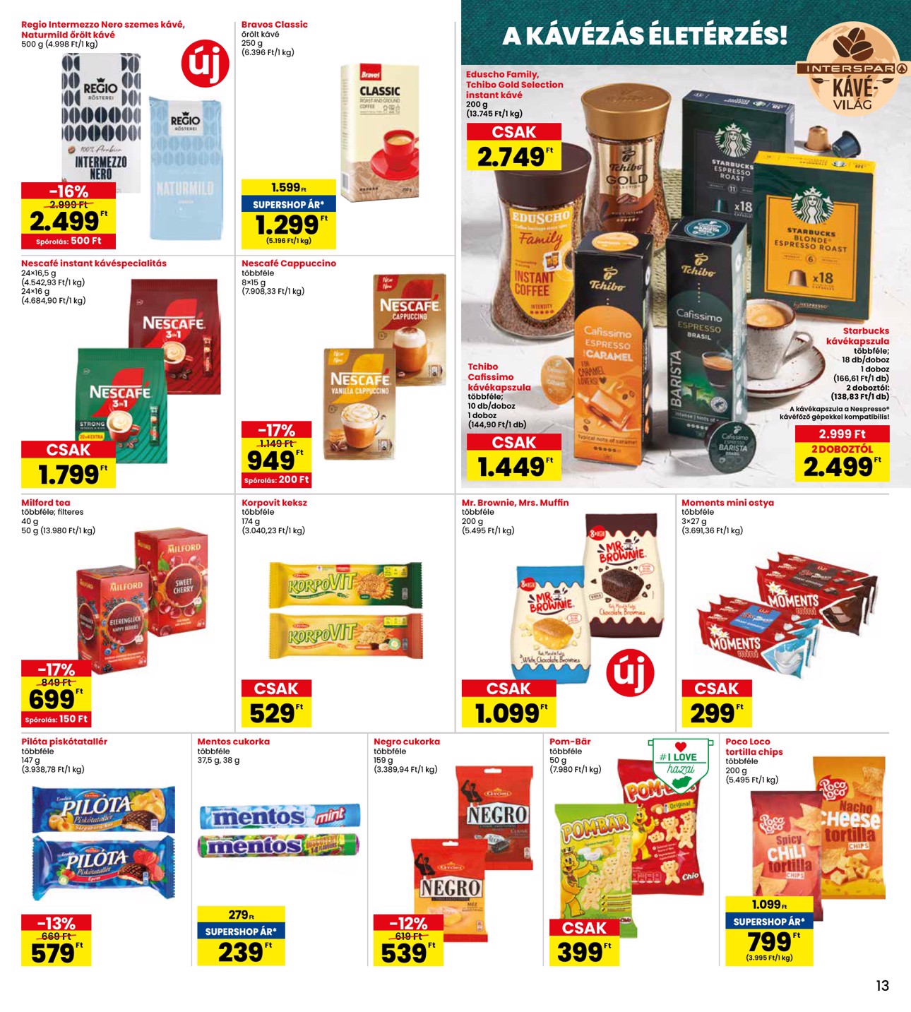 spar - INTERSPAR akciós újság, érvényes 05.02. - 05.07. - page: 13