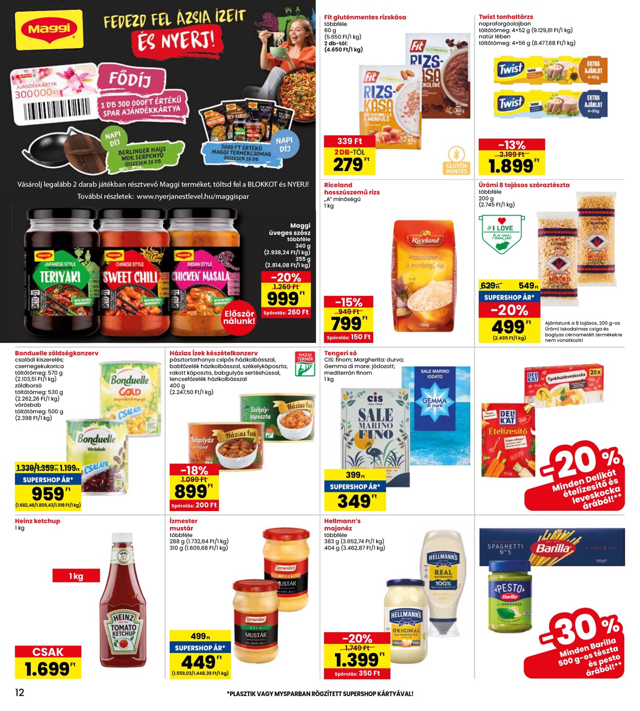 spar - INTERSPAR akciós újság, érvényes 05.02. - 05.07. - page: 12