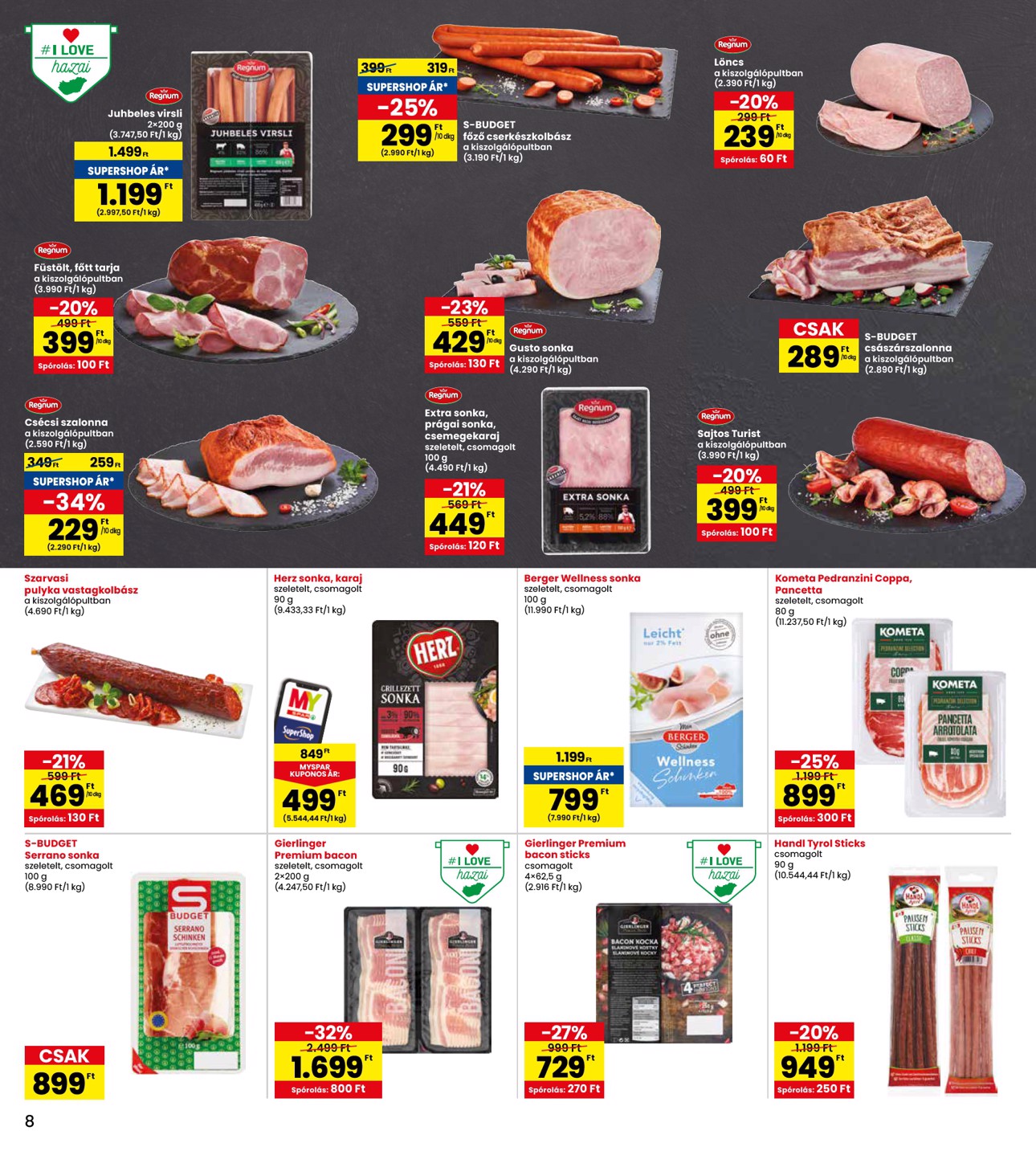 spar - INTERSPAR akciós újság, érvényes 05.02. - 05.07. - page: 8