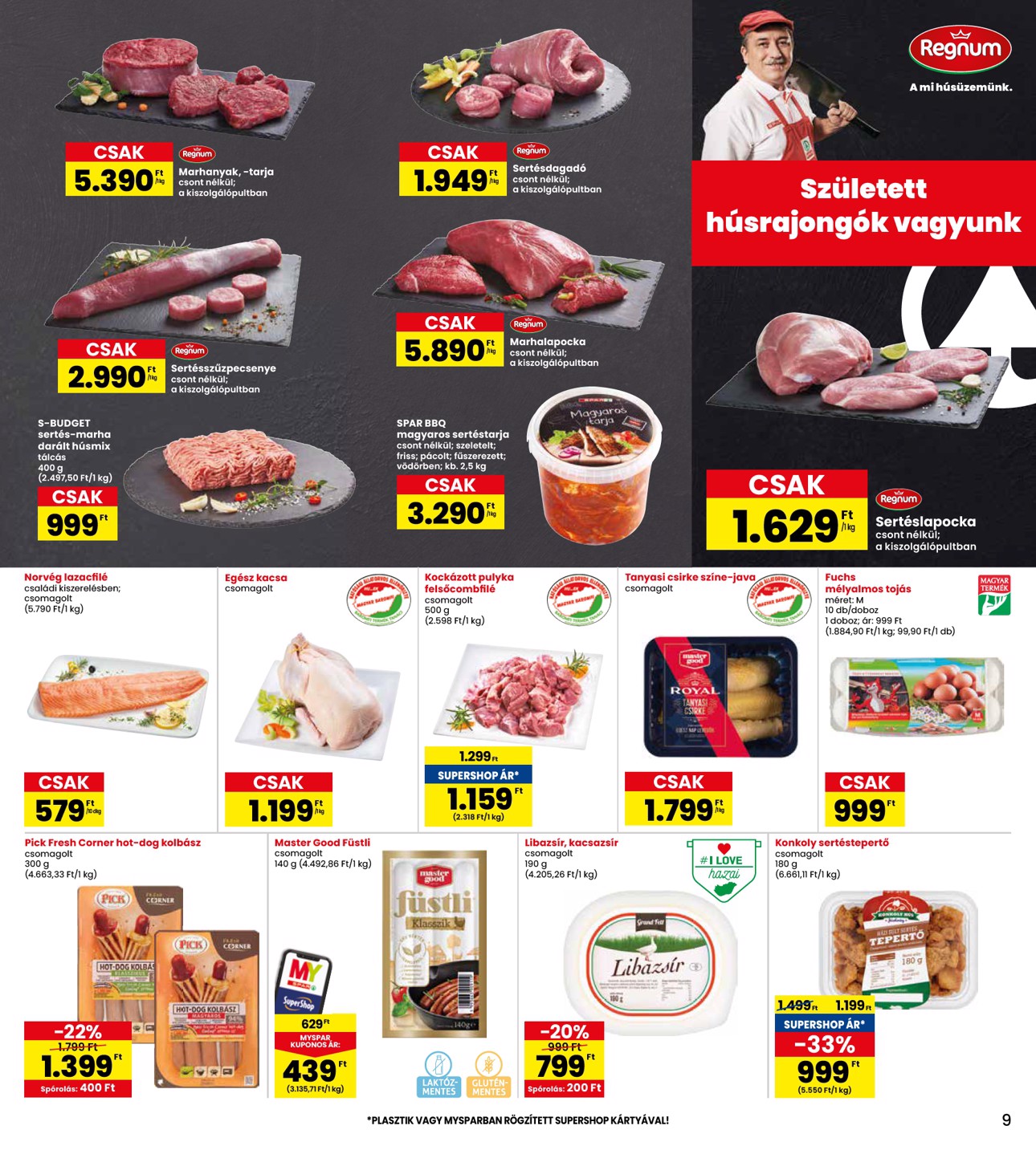 spar - INTERSPAR akciós újság, érvényes 05.02. - 05.07. - page: 9