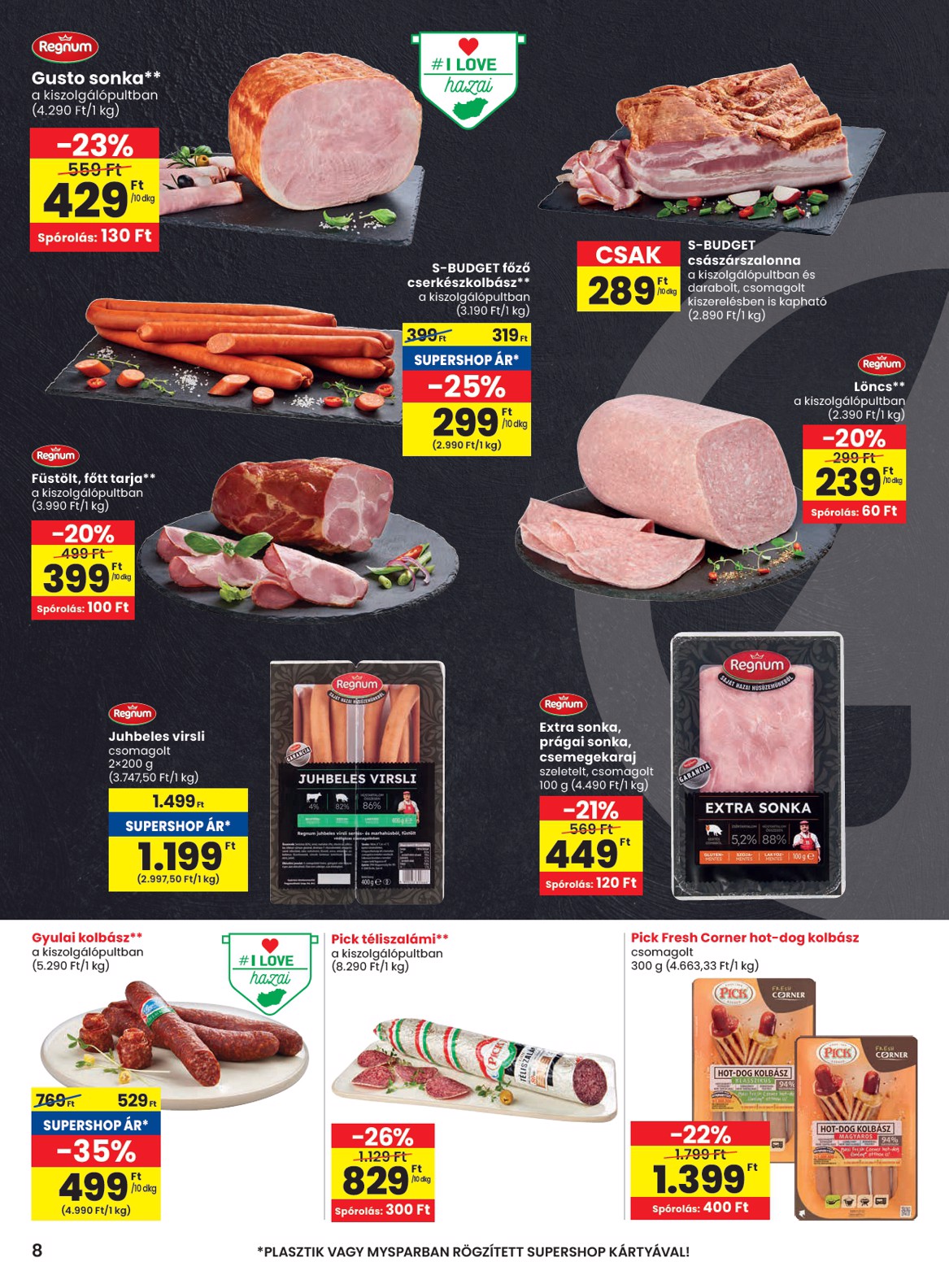 spar - SPAR akciós újság, érvényes 05.02. - 05.07. - page: 8