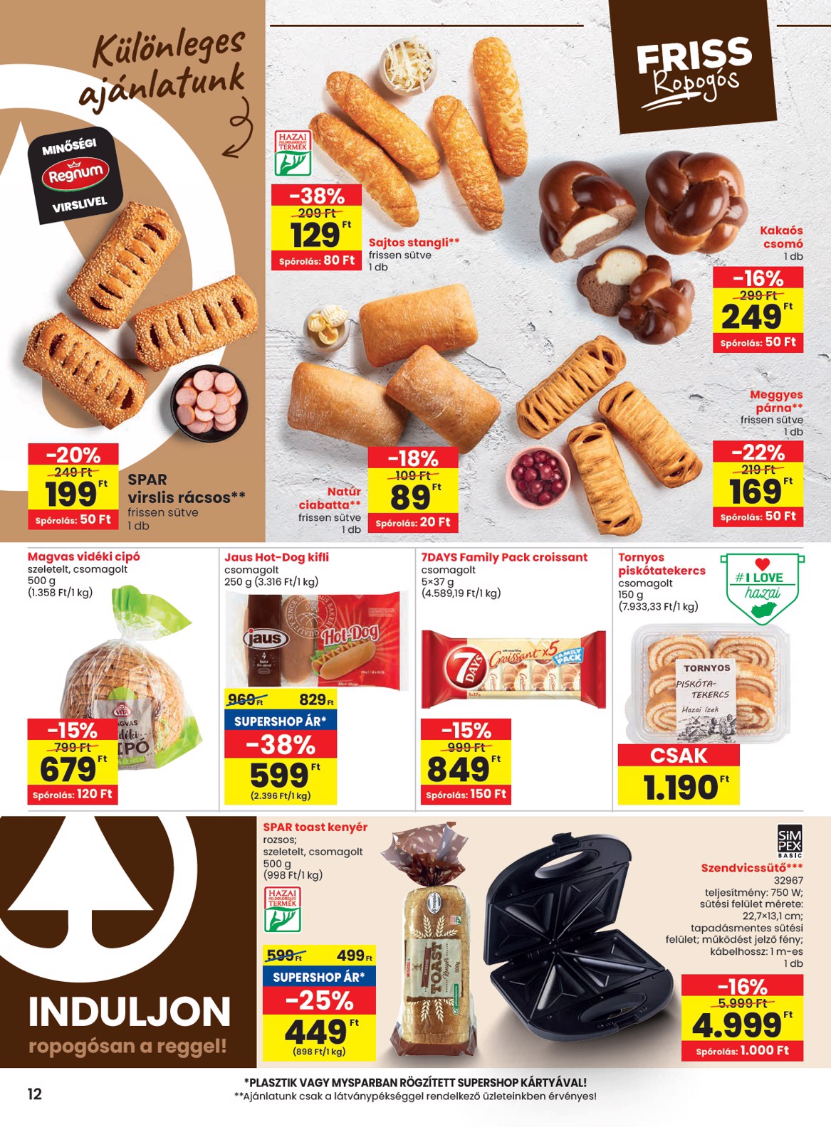 spar - SPAR akciós újság, érvényes 05.02. - 05.07. - page: 12