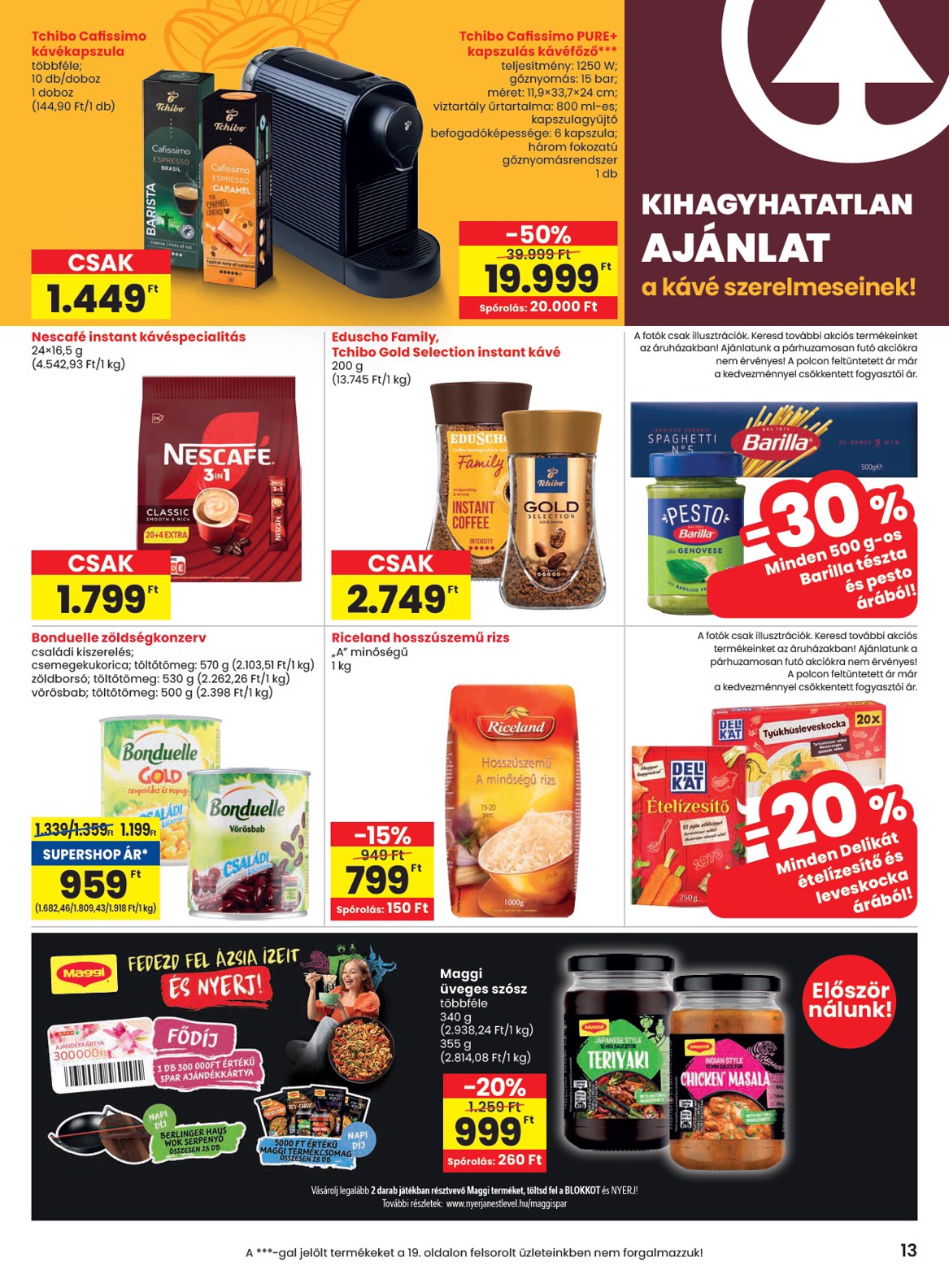 spar - SPAR akciós újság, érvényes 05.02. - 05.07. - page: 13