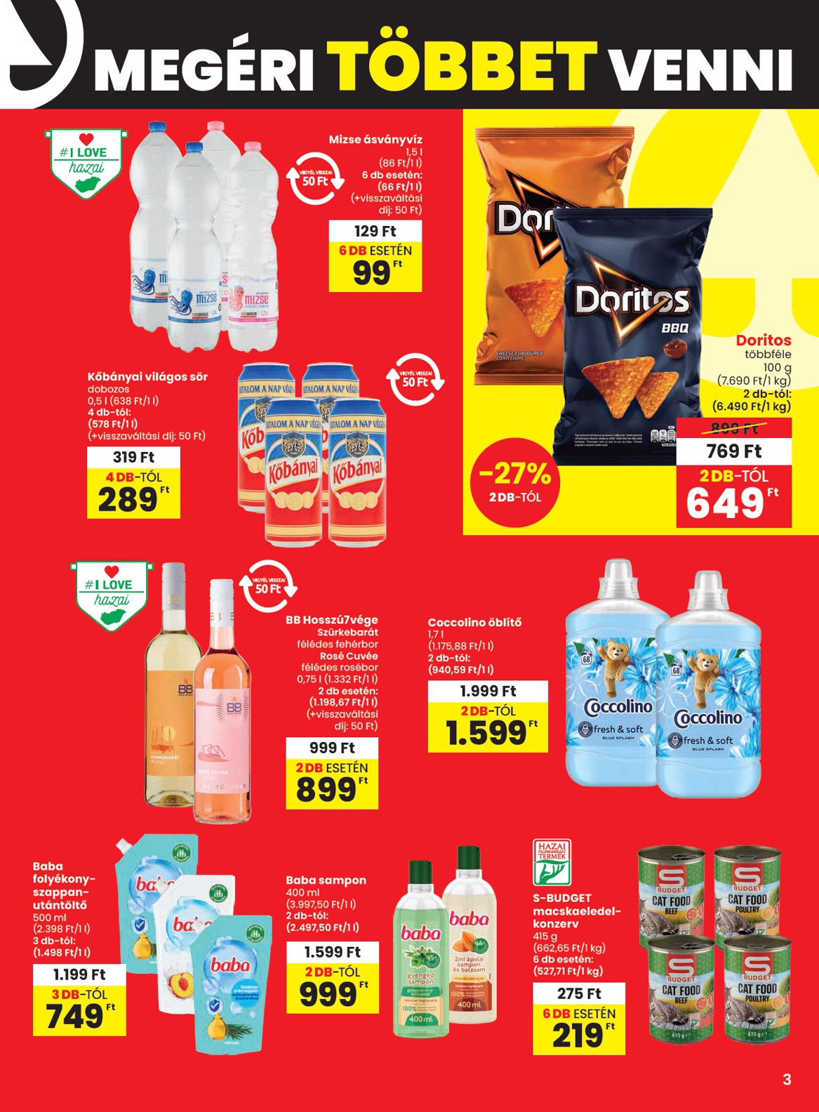 spar - SPAR akciós újság, érvényes 05.02. - 05.07. - page: 3