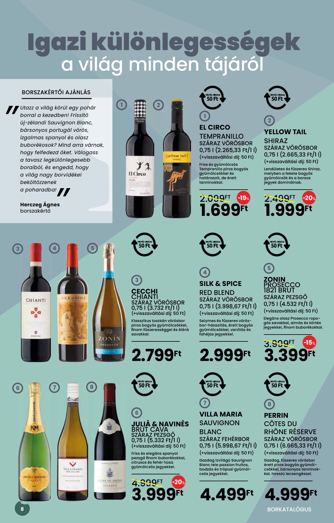spar - SPAR - BOR tavasz akciós újság, érvényes 05.02. - 05.28. - page: 8