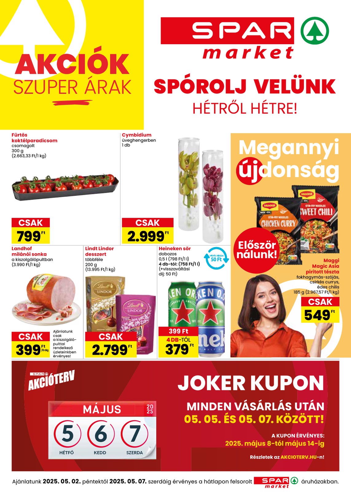 spar - SPAR - Market akciós újság, érvényes 05.02. - 05.07.