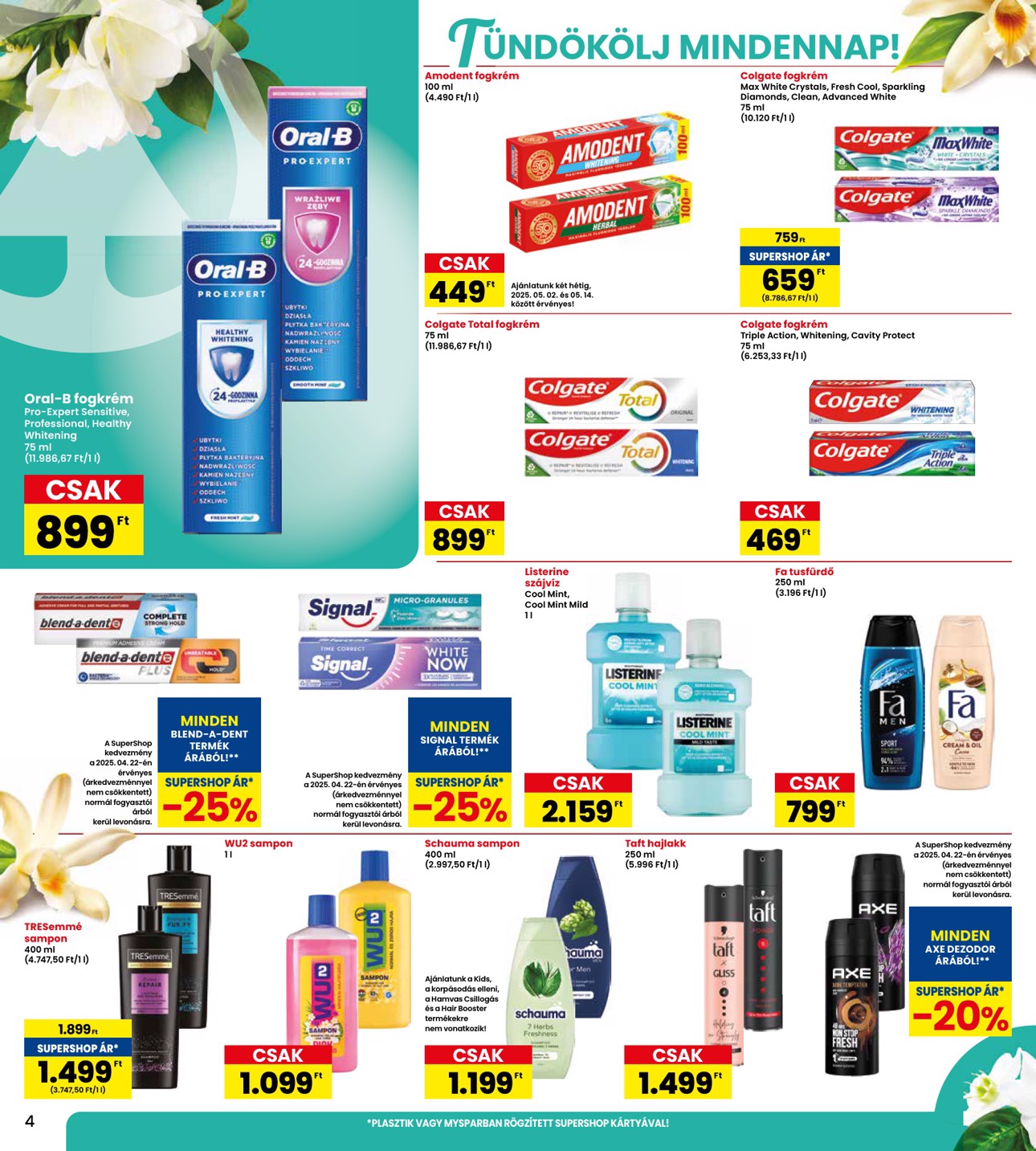 spar - INTERSPAR - Szépség katalógus II akciós újság, érvényes 04.23. - 05.14. - page: 4