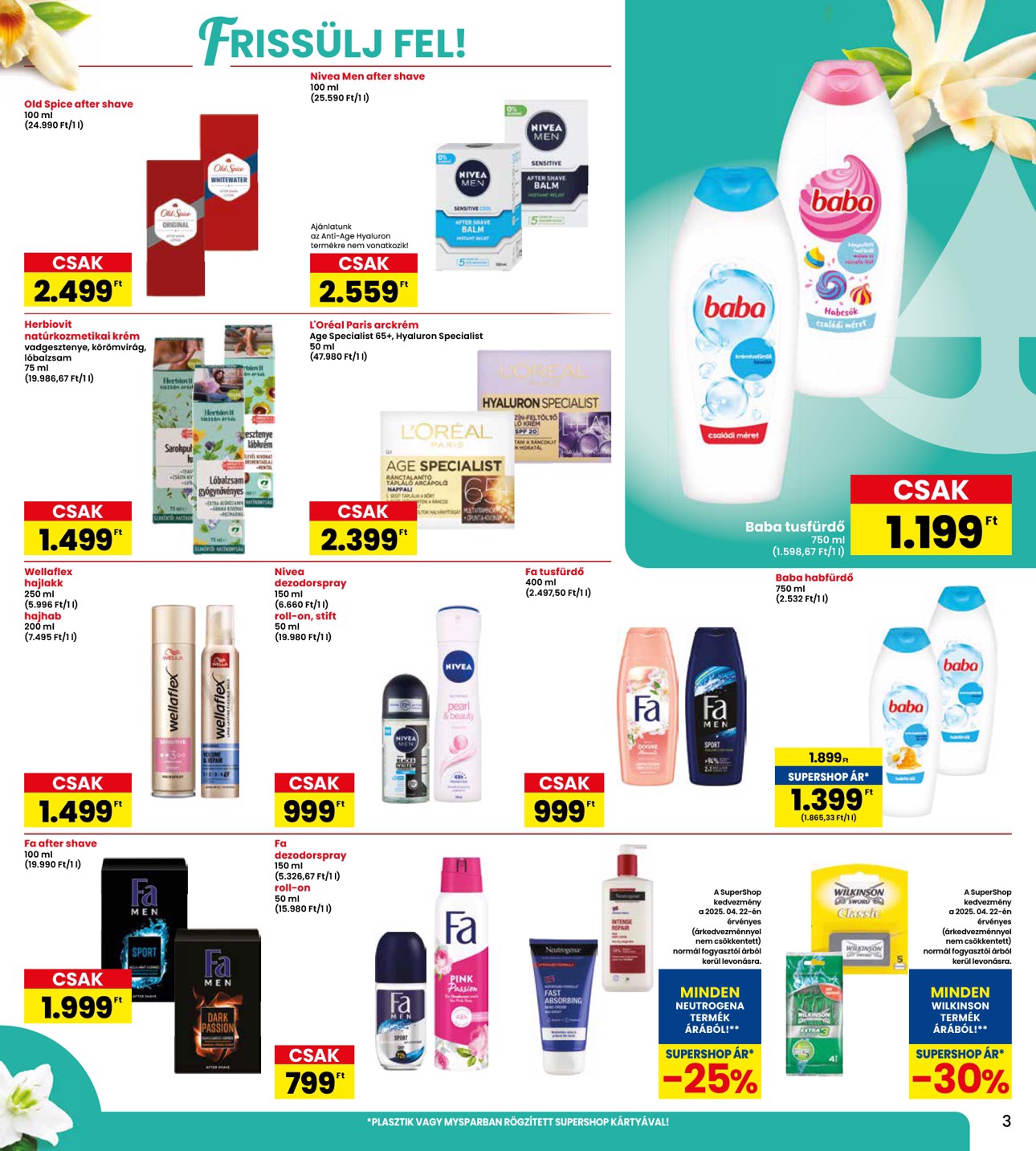 spar - INTERSPAR - Szépség katalógus II akciós újság, érvényes 04.23. - 05.14. - page: 3