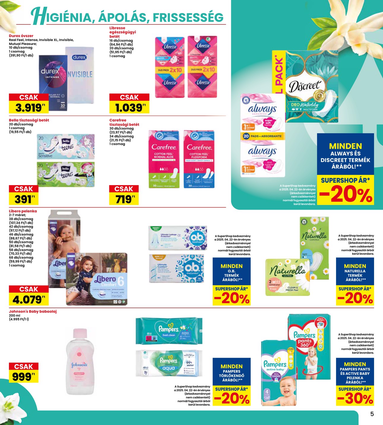 spar - INTERSPAR - Szépség katalógus II akciós újság, érvényes 04.23. - 05.14. - page: 5