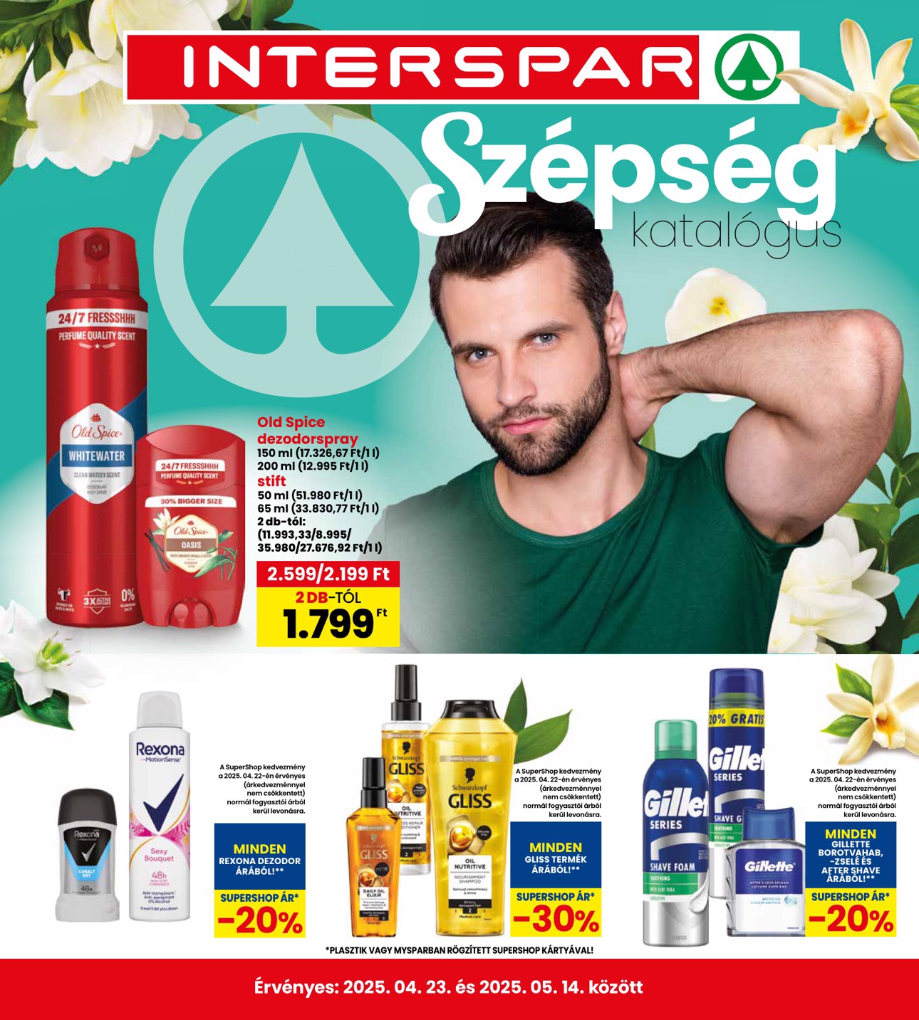 spar - INTERSPAR - Szépség katalógus II akciós újság, érvényes 04.23. - 05.14.