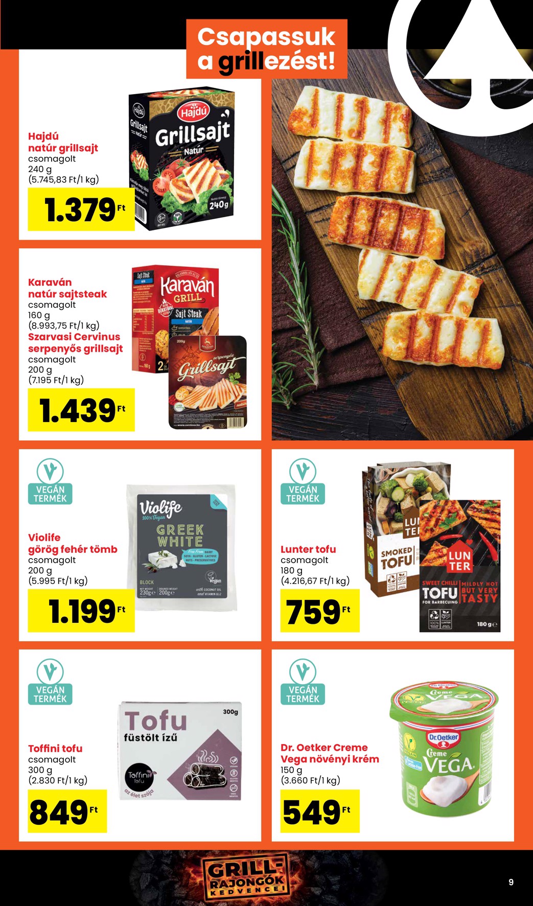 spar - SPAR - Grill katalógus akciós újság, érvényes 05.02. - 05.31. - page: 9