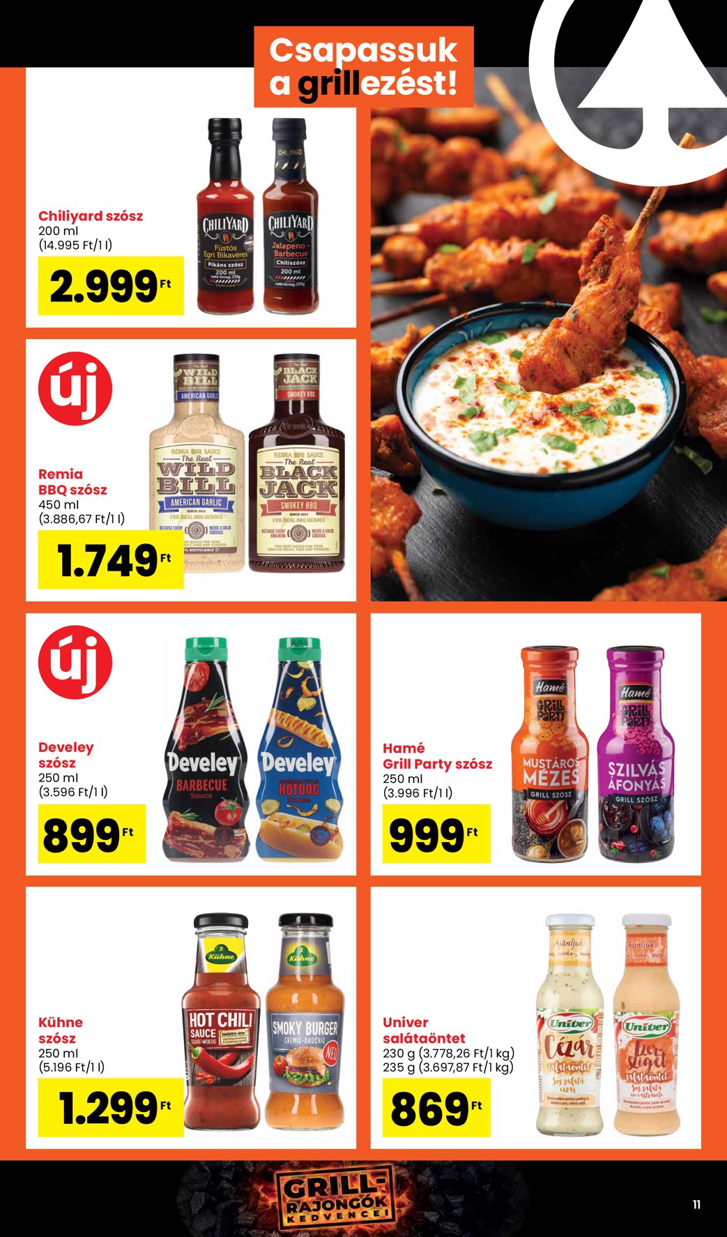 spar - SPAR - Grill katalógus akciós újság, érvényes 05.02. - 05.31. - page: 11