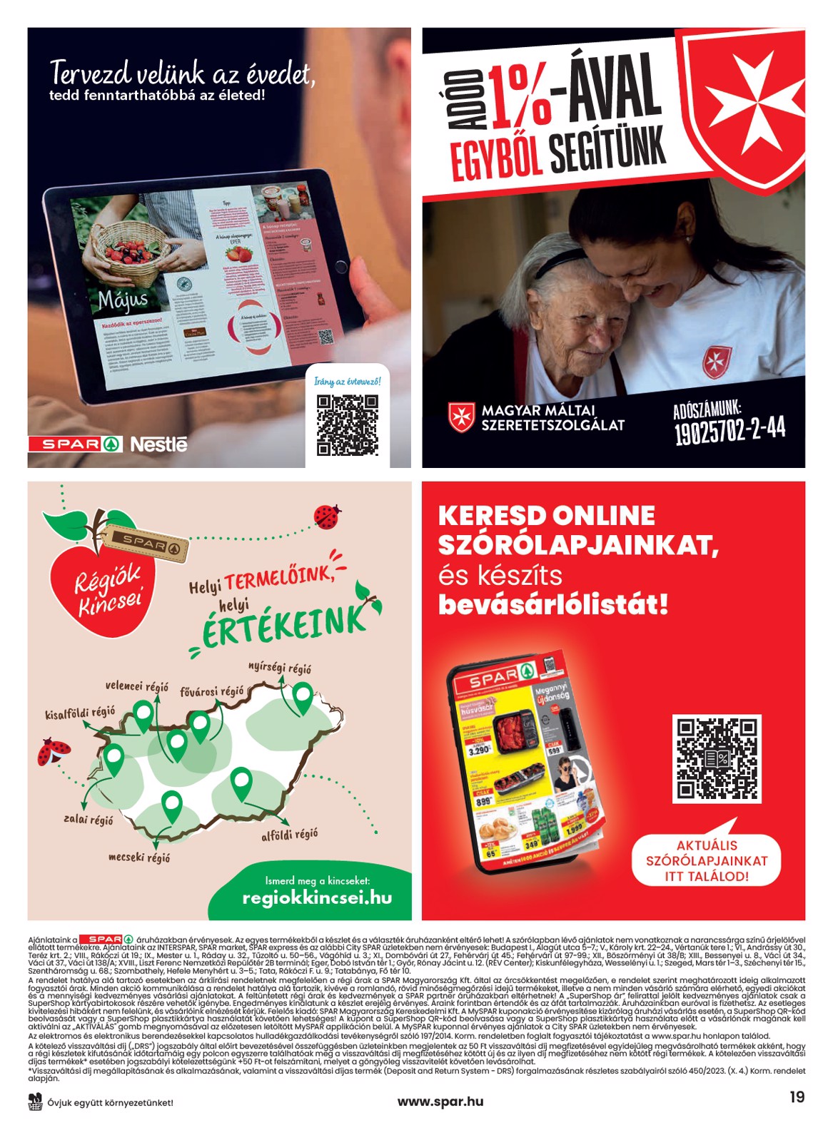spar - SPAR akciós újság, érvényes 05.08. - 05.14. - page: 19