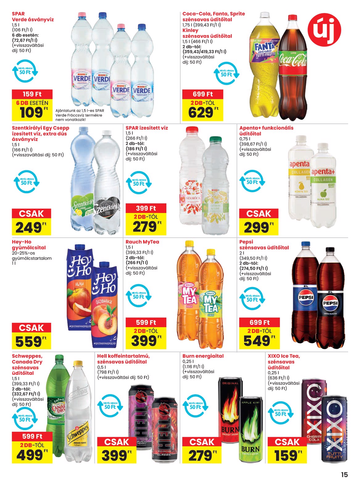 spar - SPAR akciós újság, érvényes 05.08. - 05.14. - page: 15